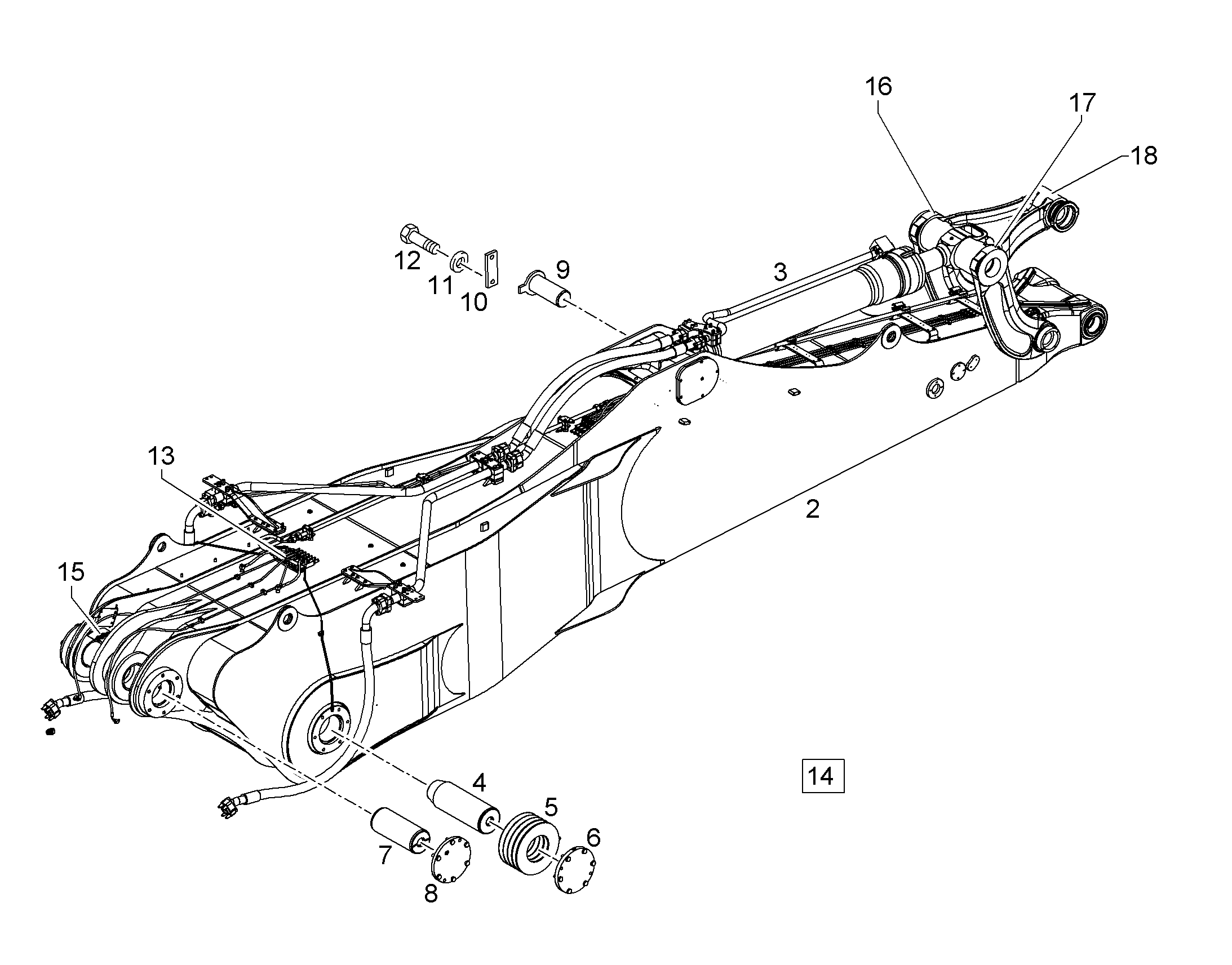 ЭЛЕКТРОУСТАНОВКА РУКОЯТИ 11856131 LIEBHERR
