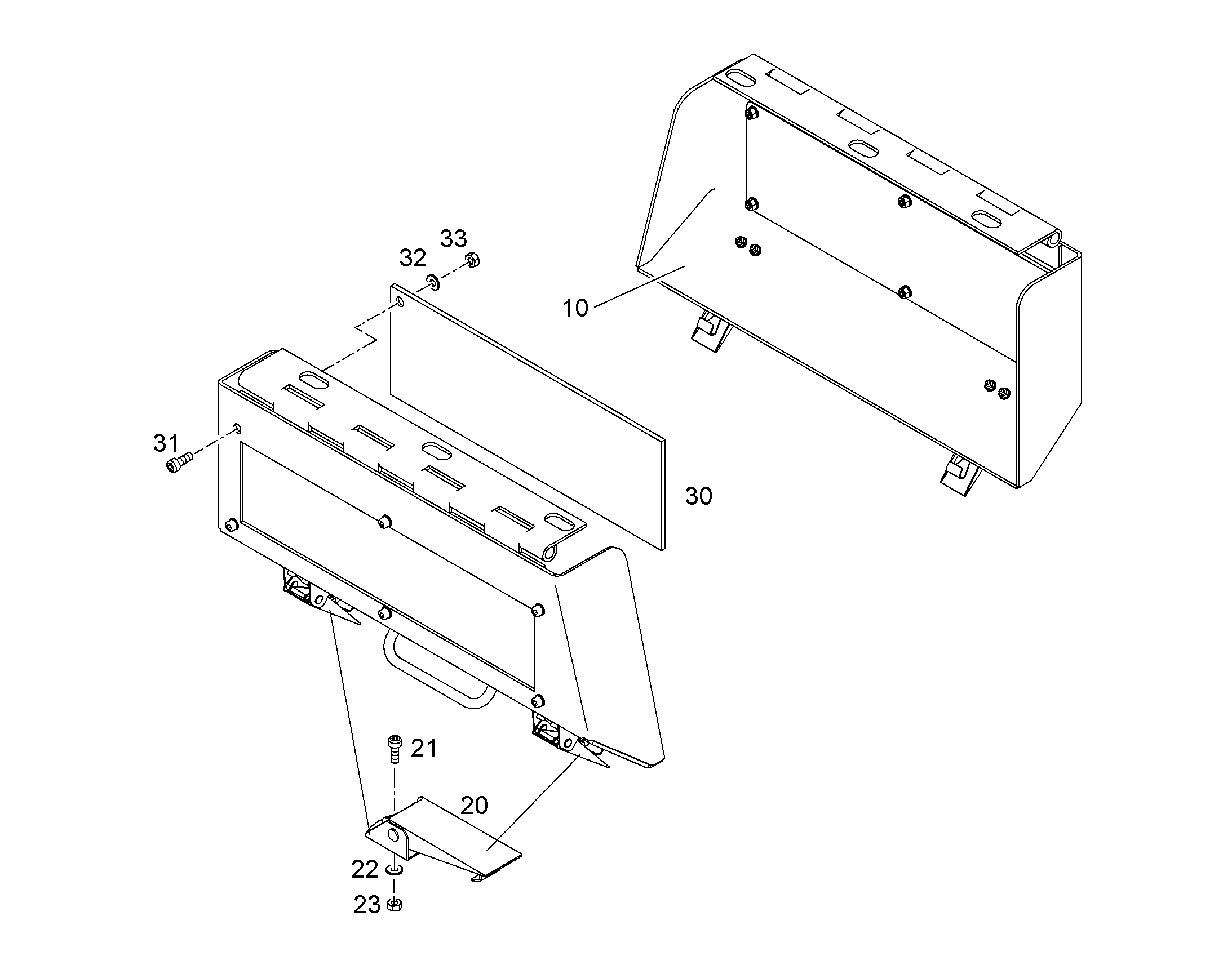ОСТЕКЛЕНИЕ ИЗ ПЛЕКСИГЛАСА 10395688 LIEBHERR