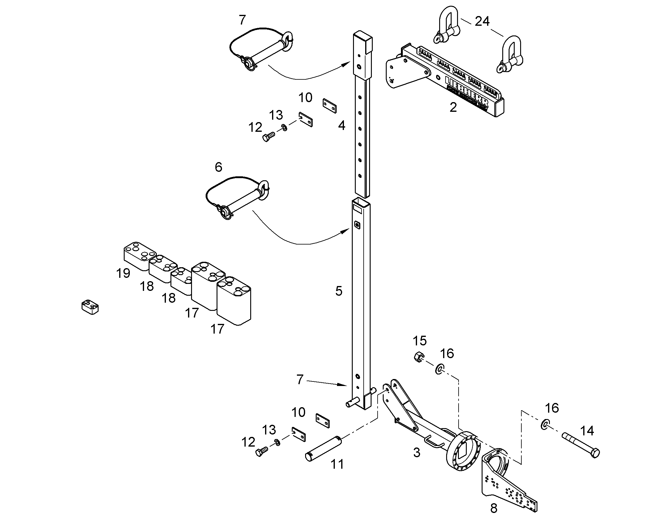 МЕТАЛЛОКОНСТРУКЦИЯ 11855455 LIEBHERR
