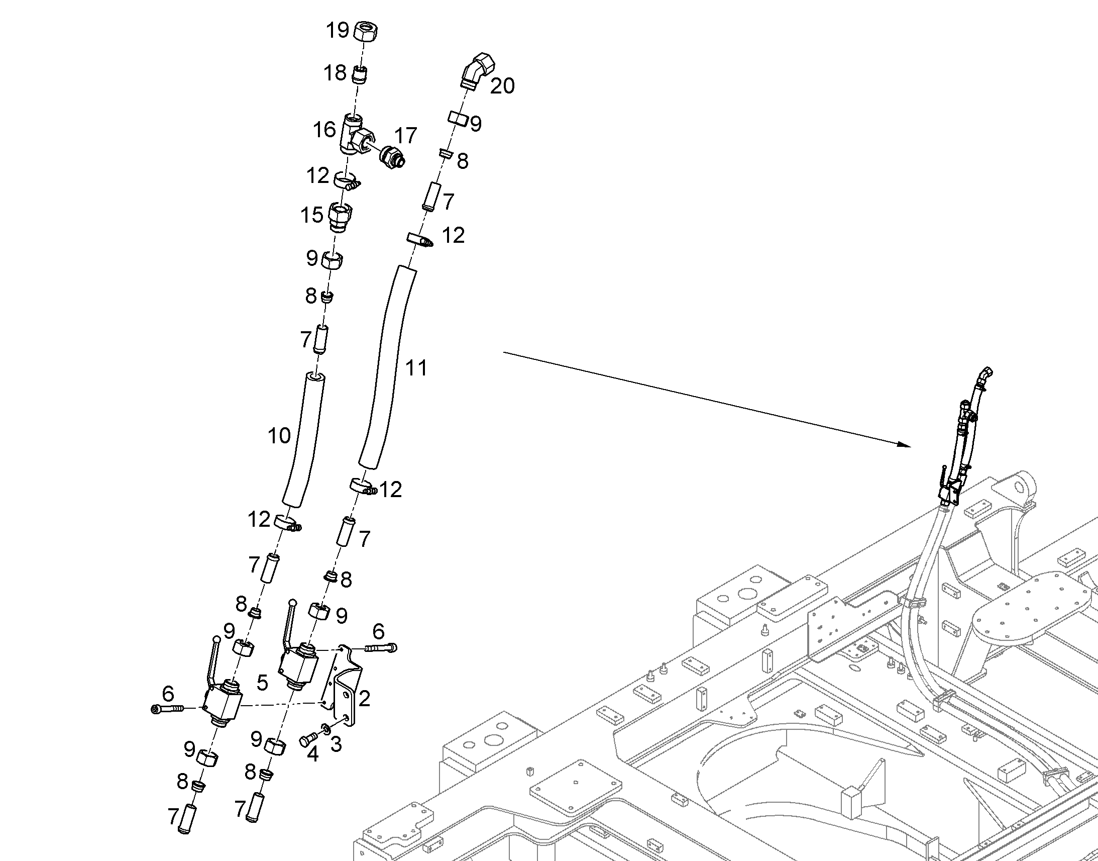 ЩИТОК С ФАСКОЙ 11856363 LIEBHERR