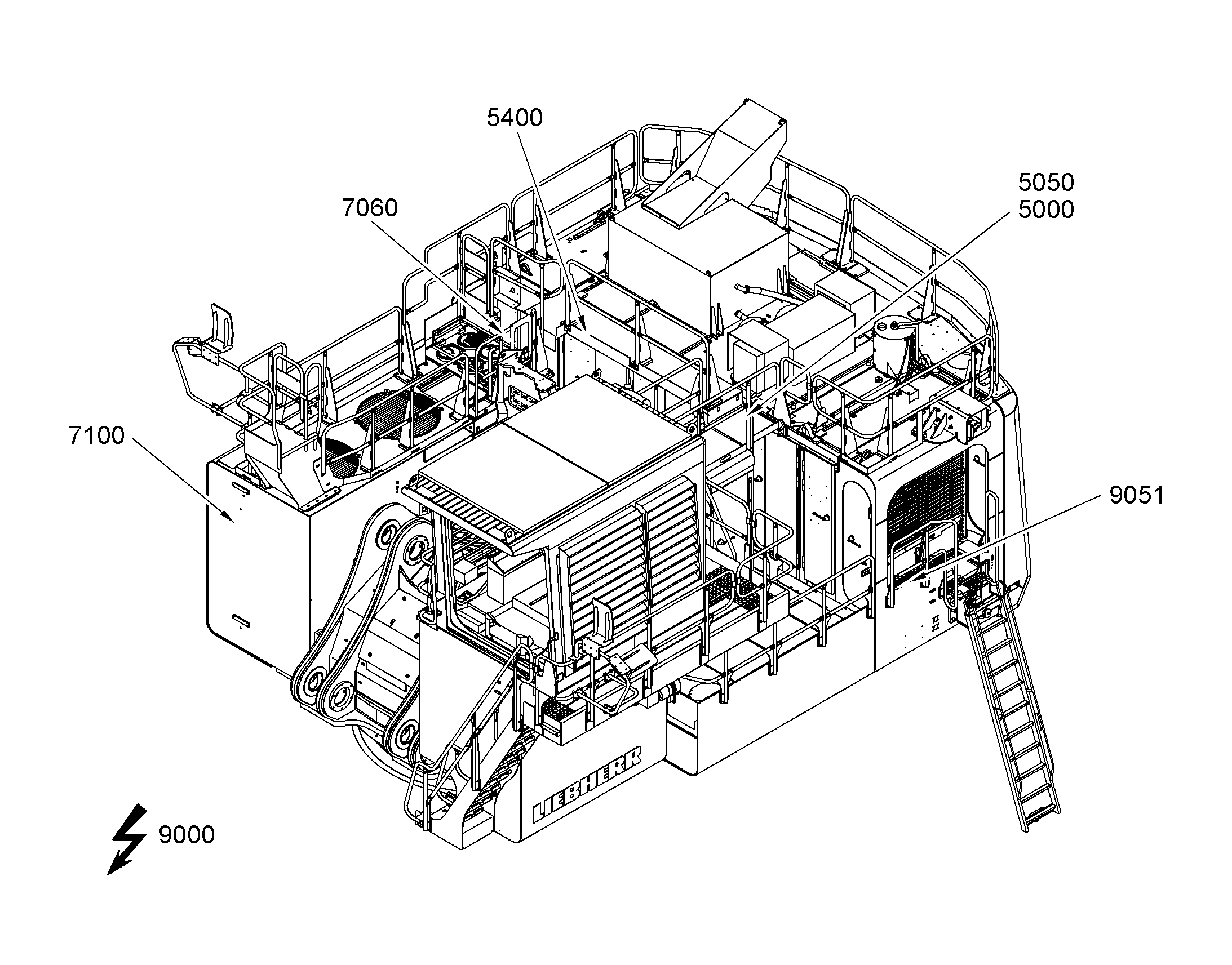 ПОДОГРЕВ МОТОРА 11071089 LIEBHERR