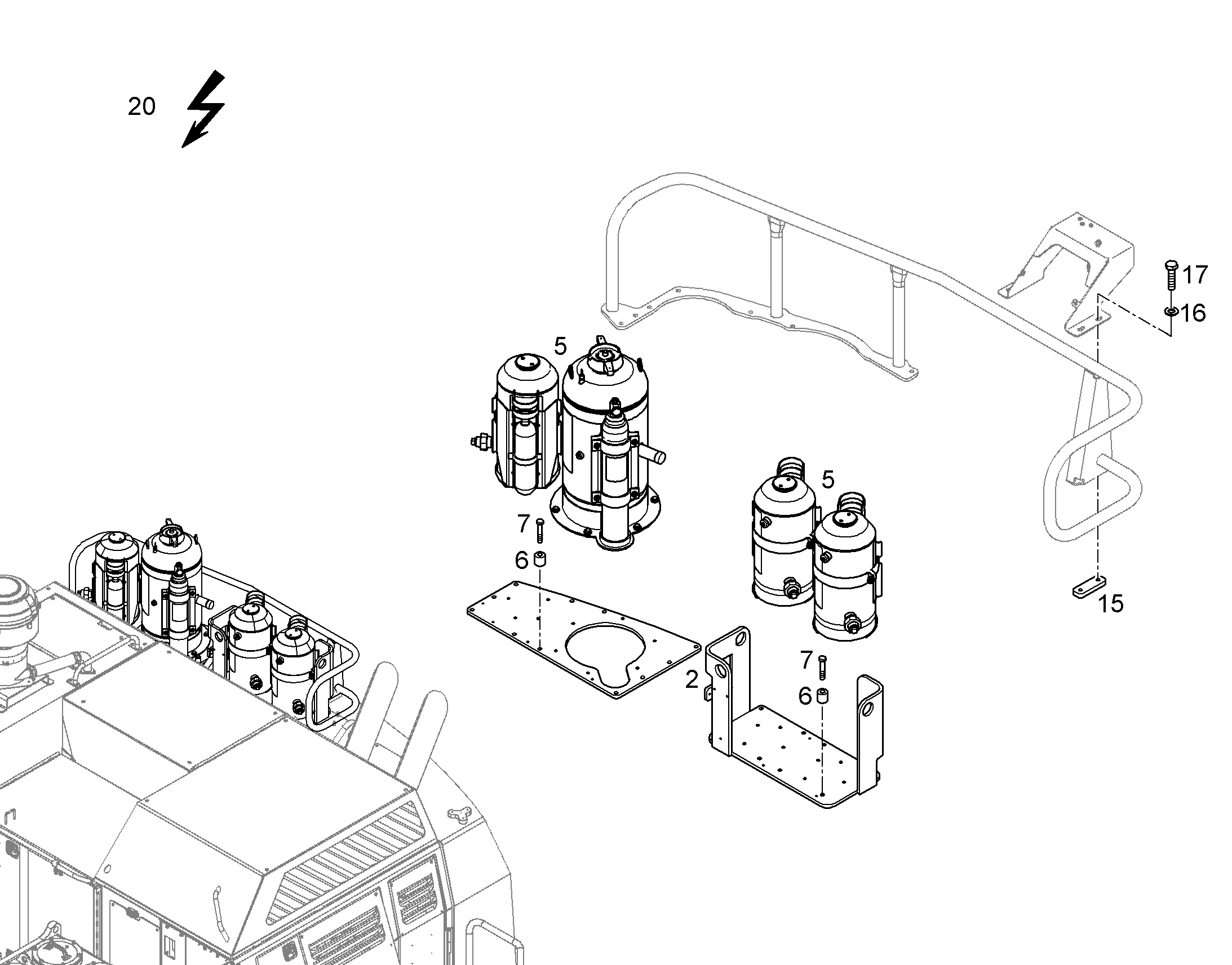 ОГНЕТУШИТЕЛЬ 11839006 LIEBHERR