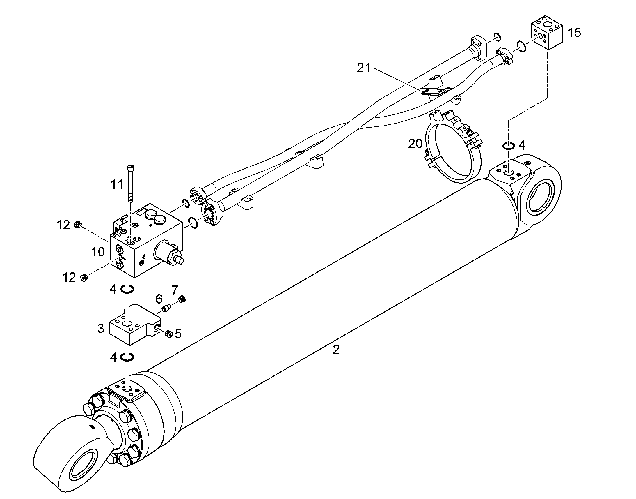 КЛАПАН ПРЕДОХРАНИТЕЛЬНЫЙ 11829183 LIEBHERR
