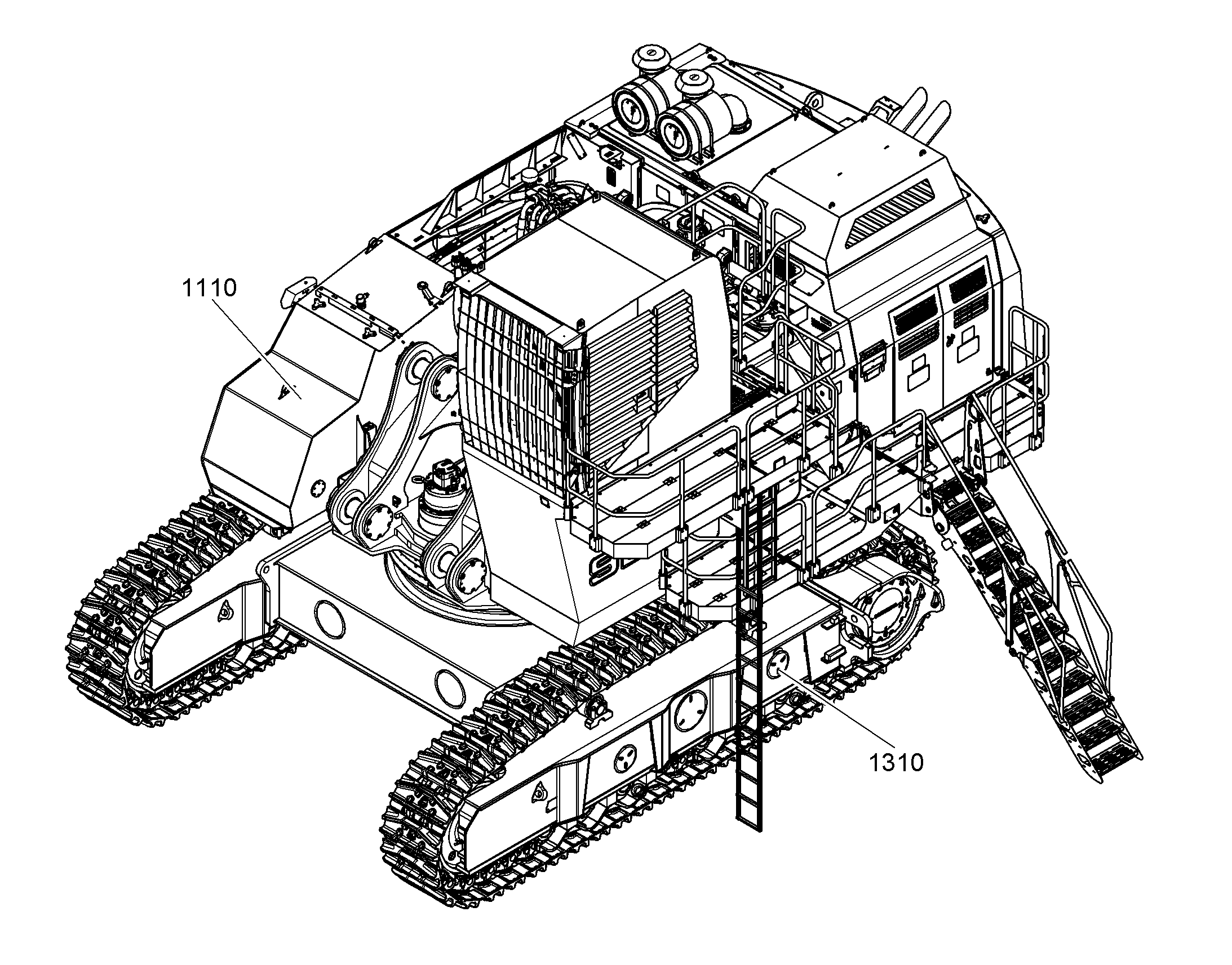 ВЫВОД ХОЛОДА Д. ПОВ. ПЛАТФОРМЫ -40°C 11754692 LIEBHERR