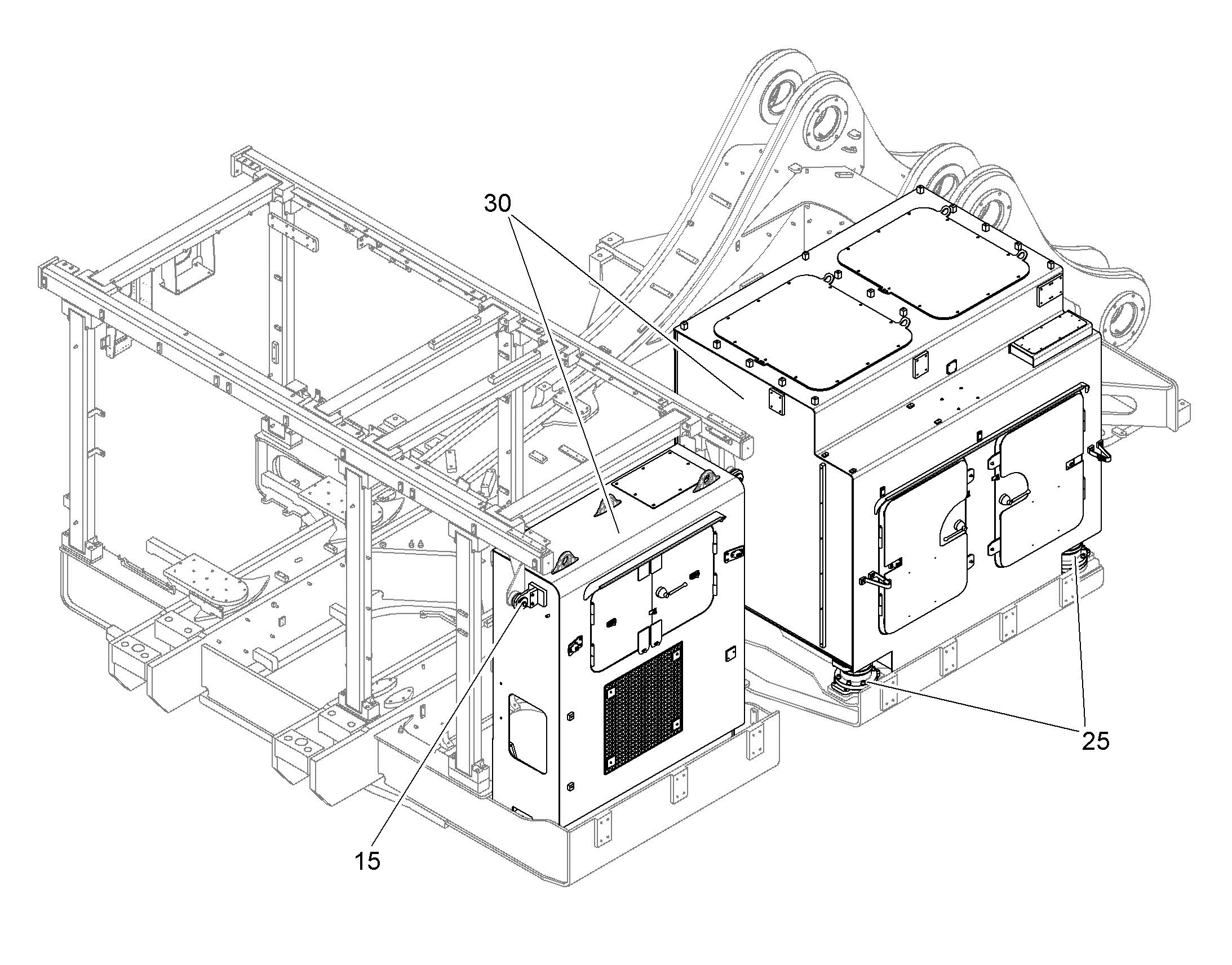 ПОСТАВЛЯЕМЫЙ КОМПЛЕКТ COB 4015-2206 11854050 LIEBHERR