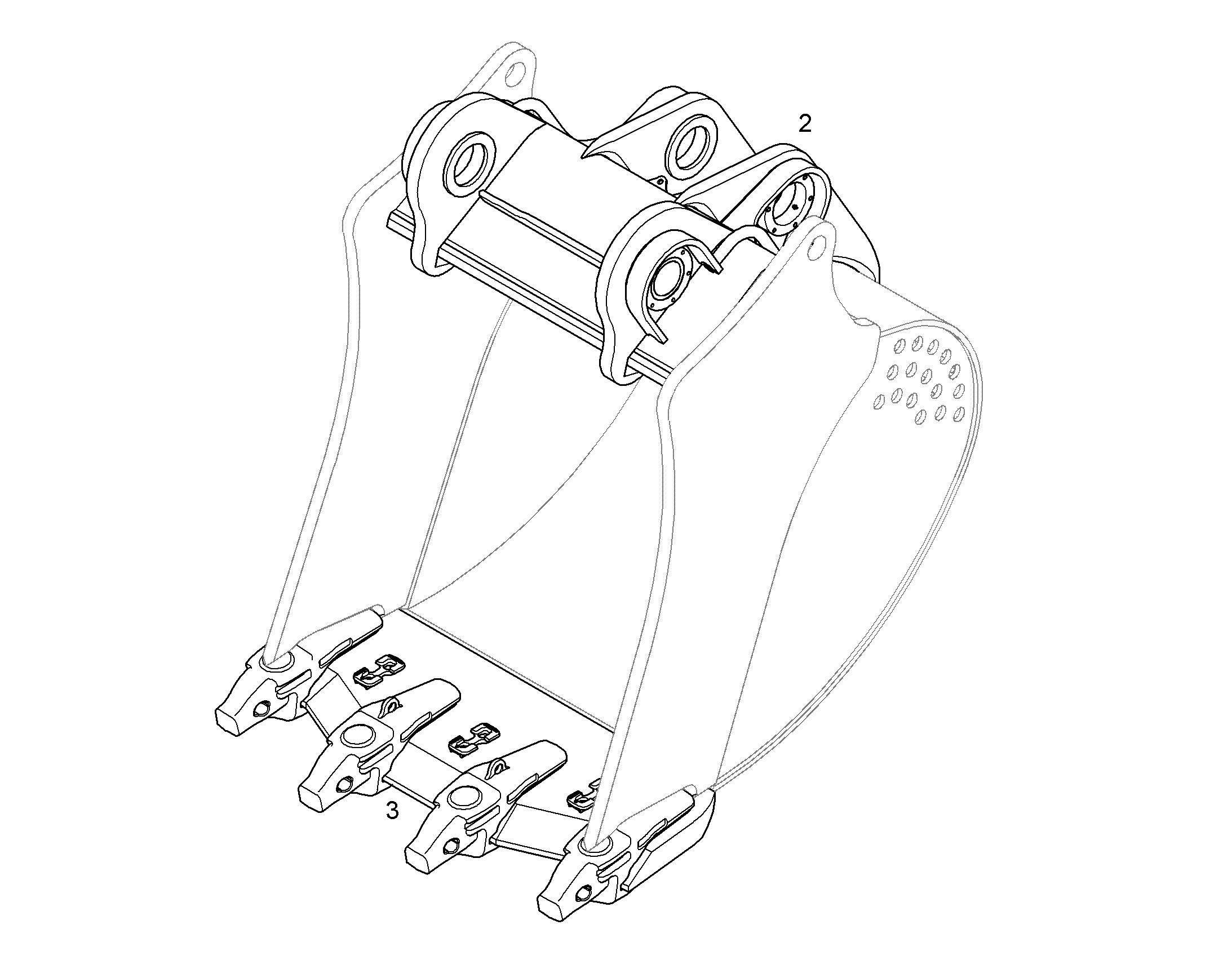 ЗАБРАЛО КОВША 11859553 LIEBHERR