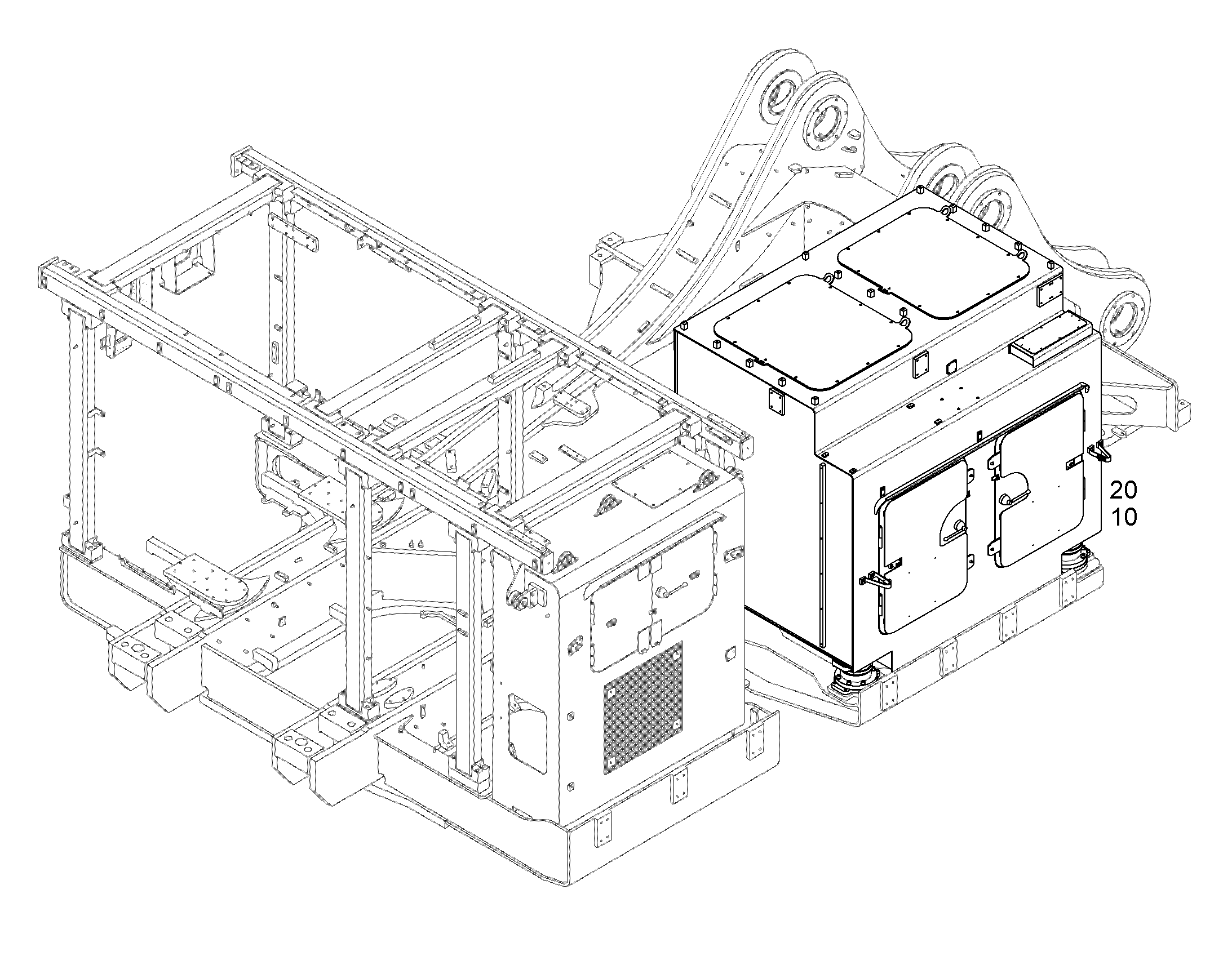ВСТРОЕННЫЕ ДЕТАЛИ 6600V 60Hz 90212341 LIEBHERR