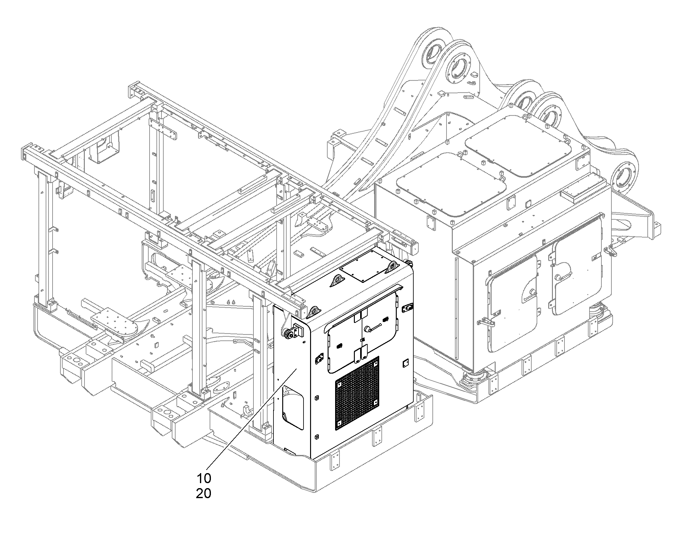 ВСТРОЕННЫЕ ДЕТАЛИ 440V 60Hz 90212347 LIEBHERR