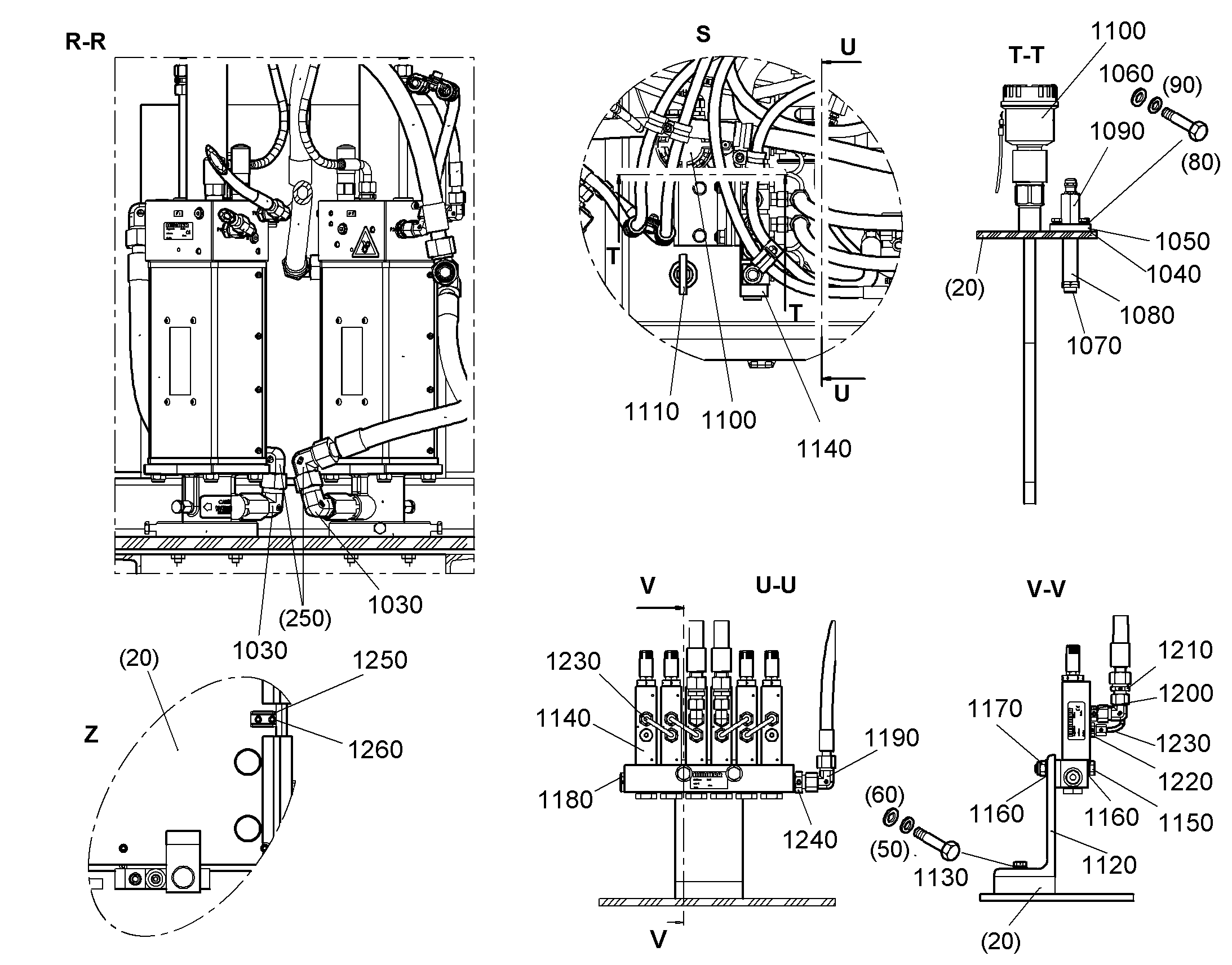 ШЕСТИГРАННАЯ ГАЙКА M12 411900708 LIEBHERR