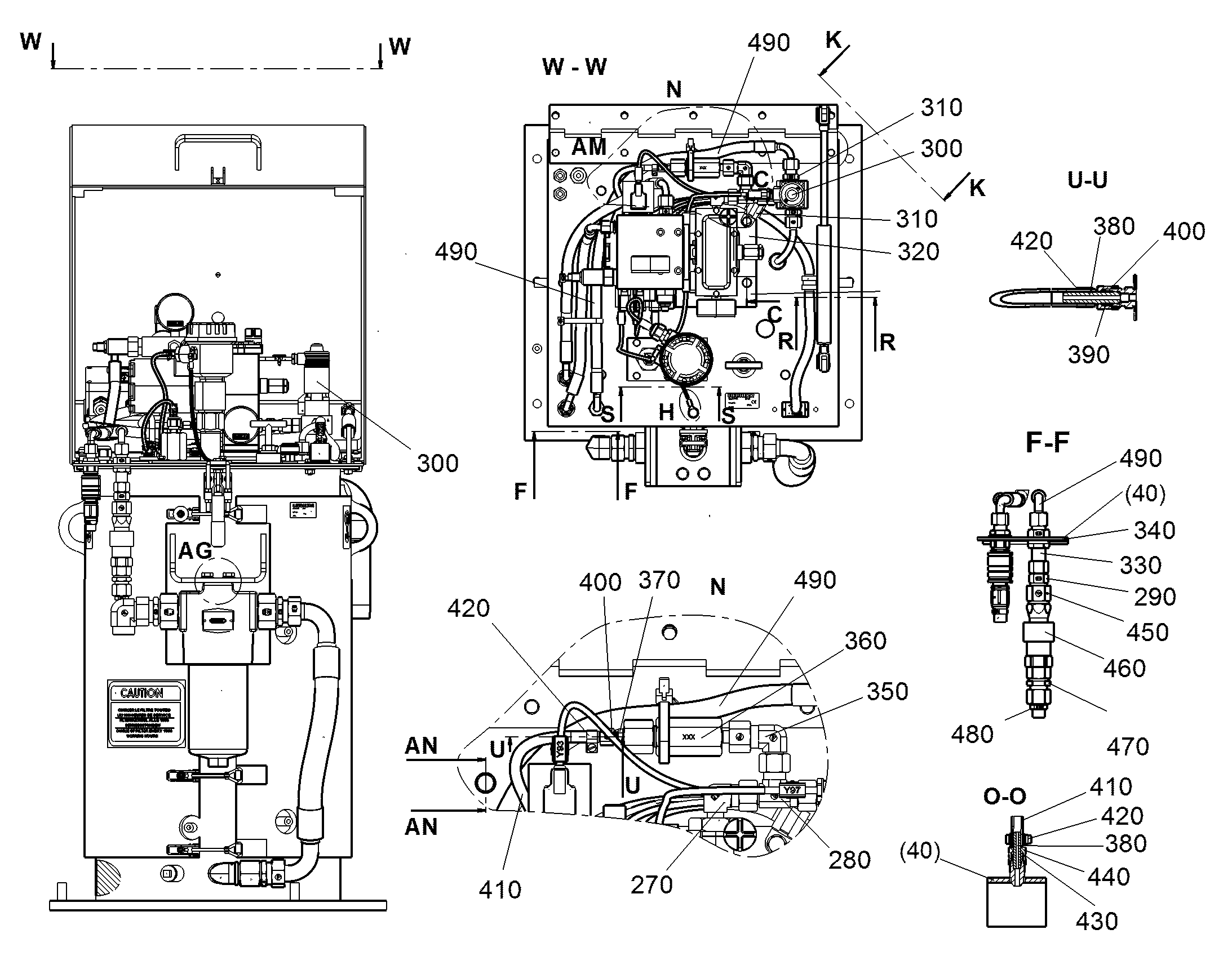 ШЛАНГ 8X650 12210019 LIEBHERR