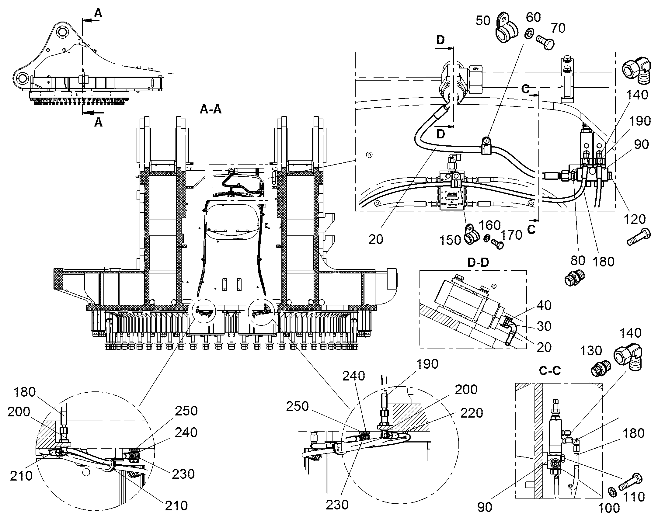 ШТУТЦЕР 12235450 LIEBHERR