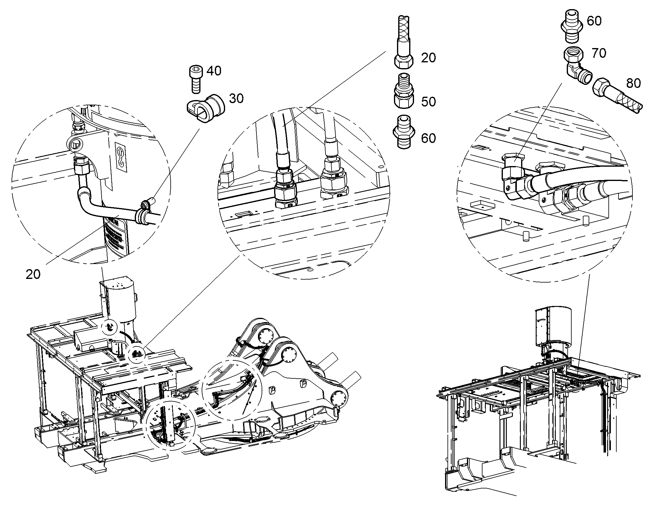 СКОБА ДЛЯ КРЕПЛЕНИЯ ТРУБЫ 12228451 LIEBHERR