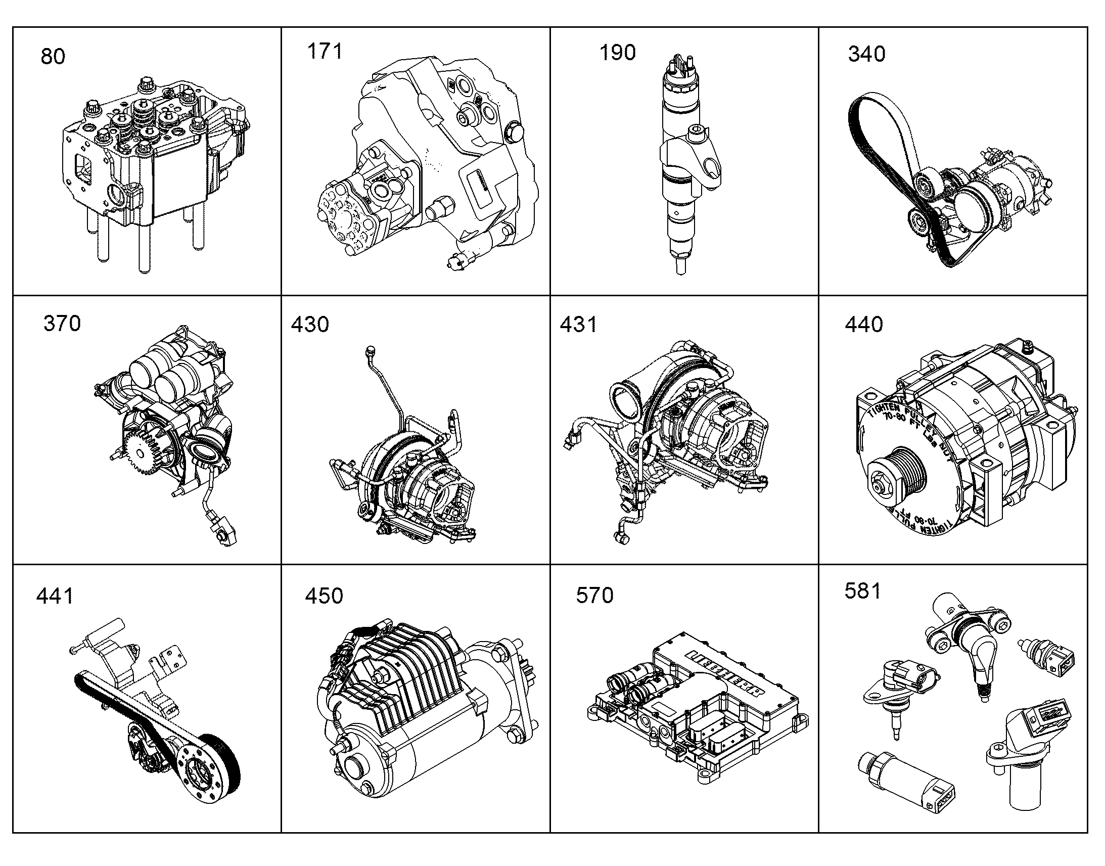 КОМПРЕССОР КОНДИЦ. С МОНТ.ДЕТ. 10134368 LIEBHERR