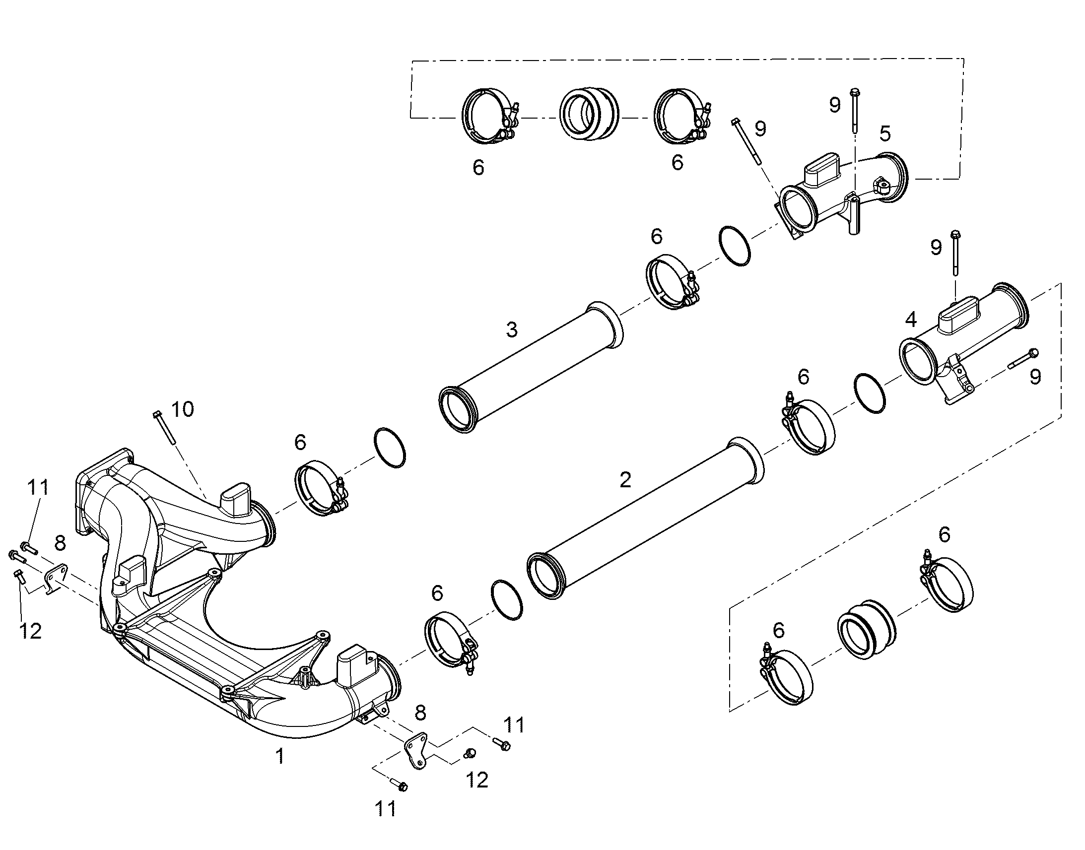 СТЯЖНОЙ ХОМУТ K1 103 St/Inox 10131496 LIEBHERR