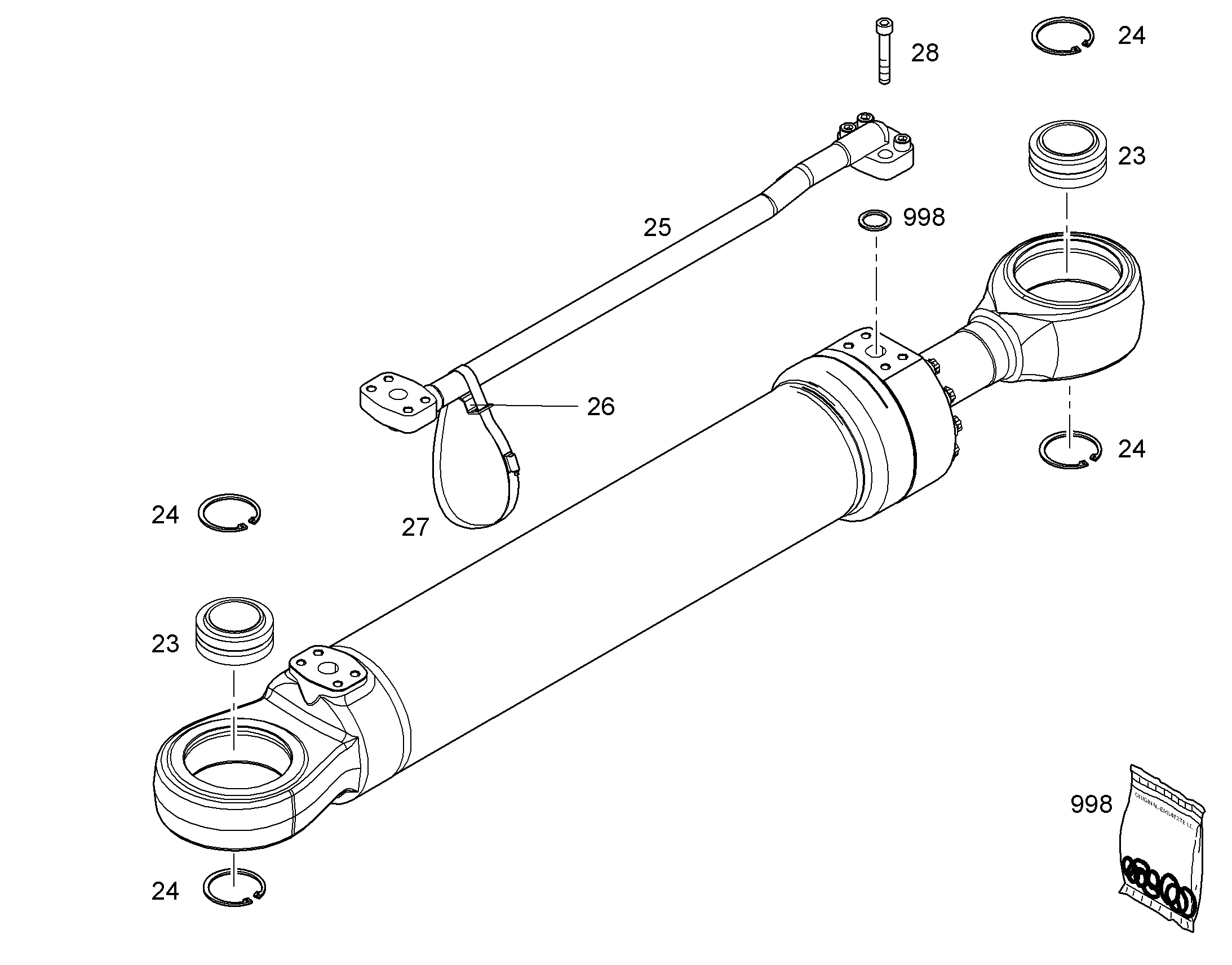СКОБА ДЛЯ КРЕПЛЕНИЯ ШЛАНГА 12245748 LIEBHERR