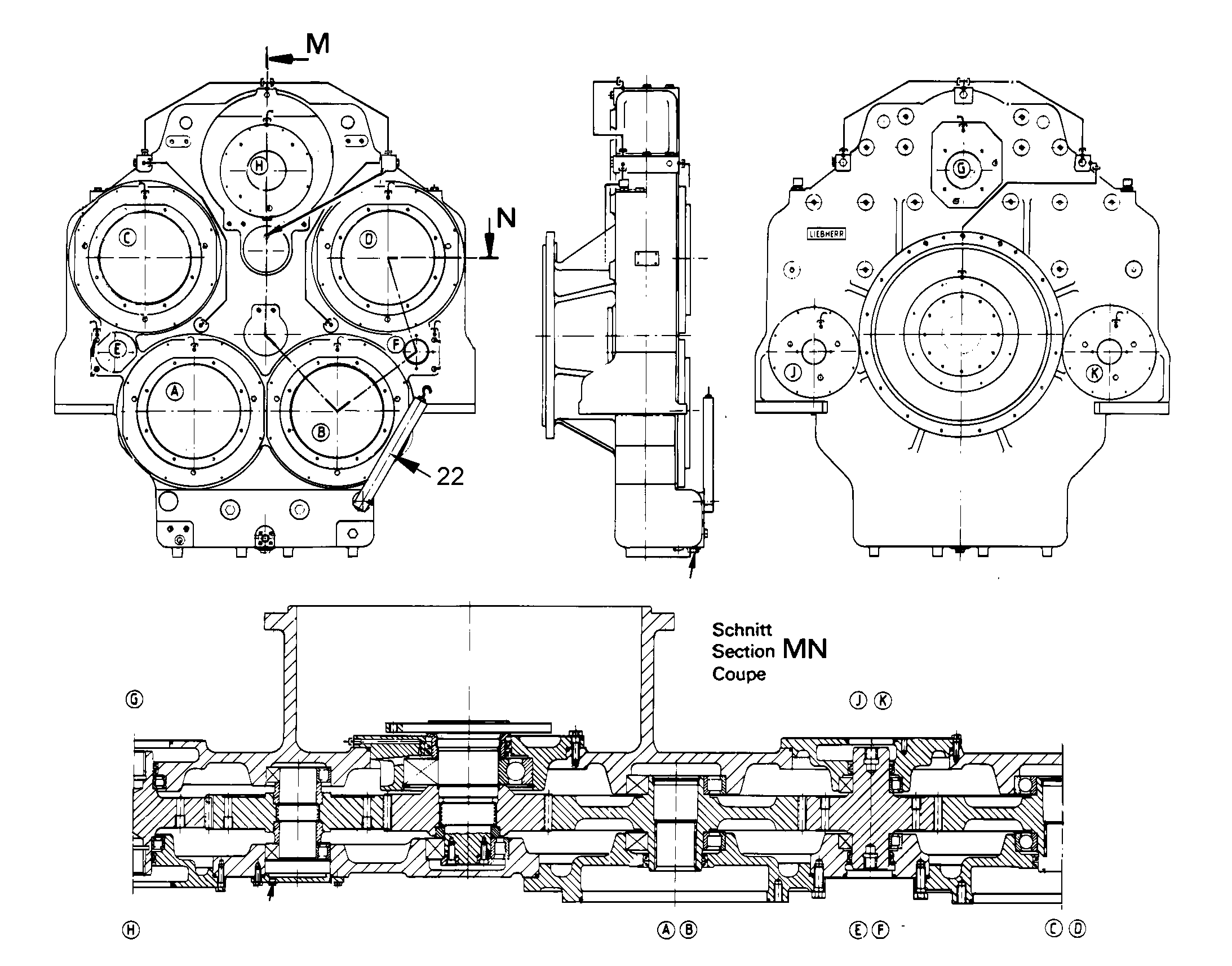 ЕДИНИЦА ИЗМЕРЕНИЯ 5612304 LIEBHERR