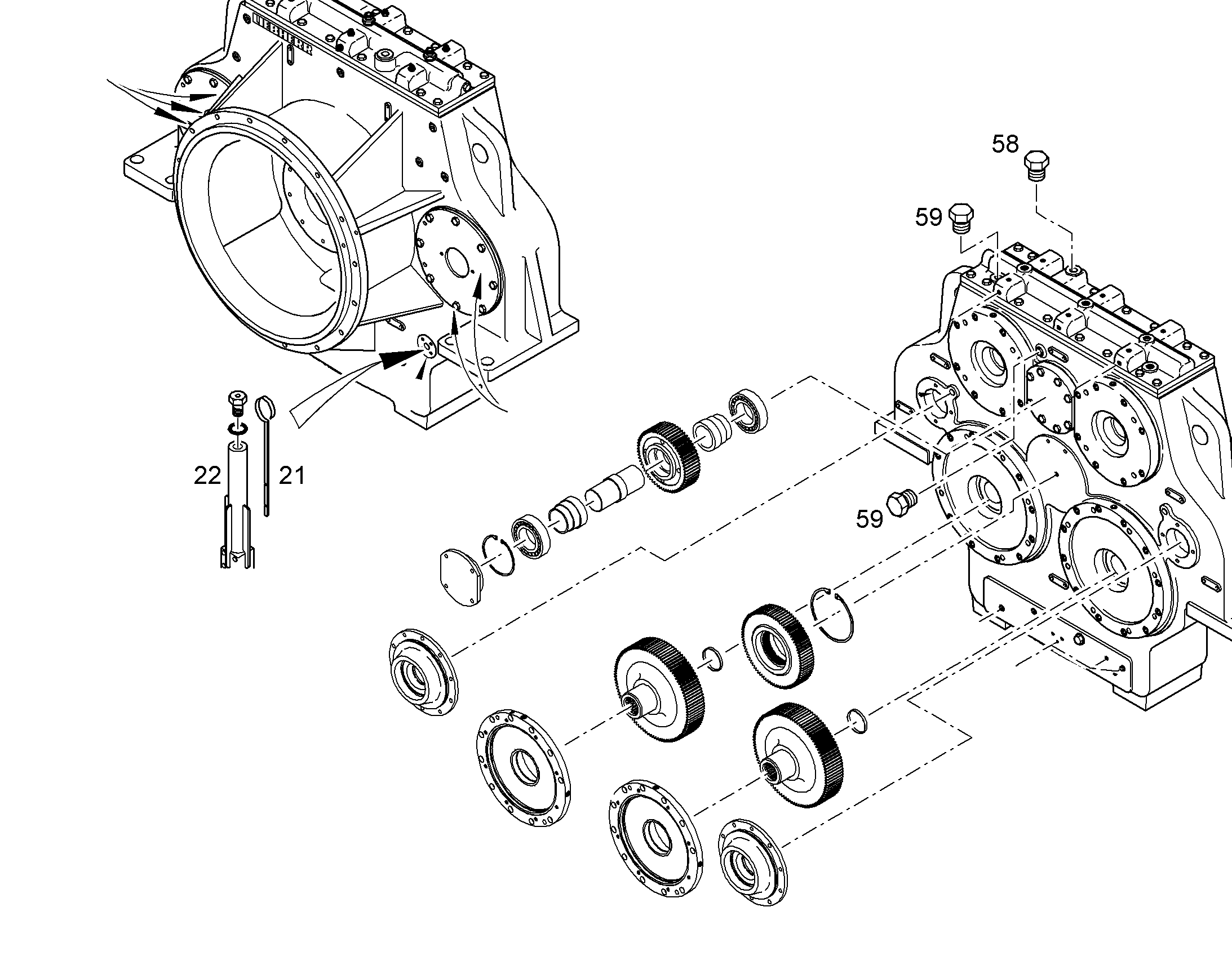 ЗАГЛУШКА РЕЗЬБОВАЯ R 1 1/2 10443980 LIEBHERR