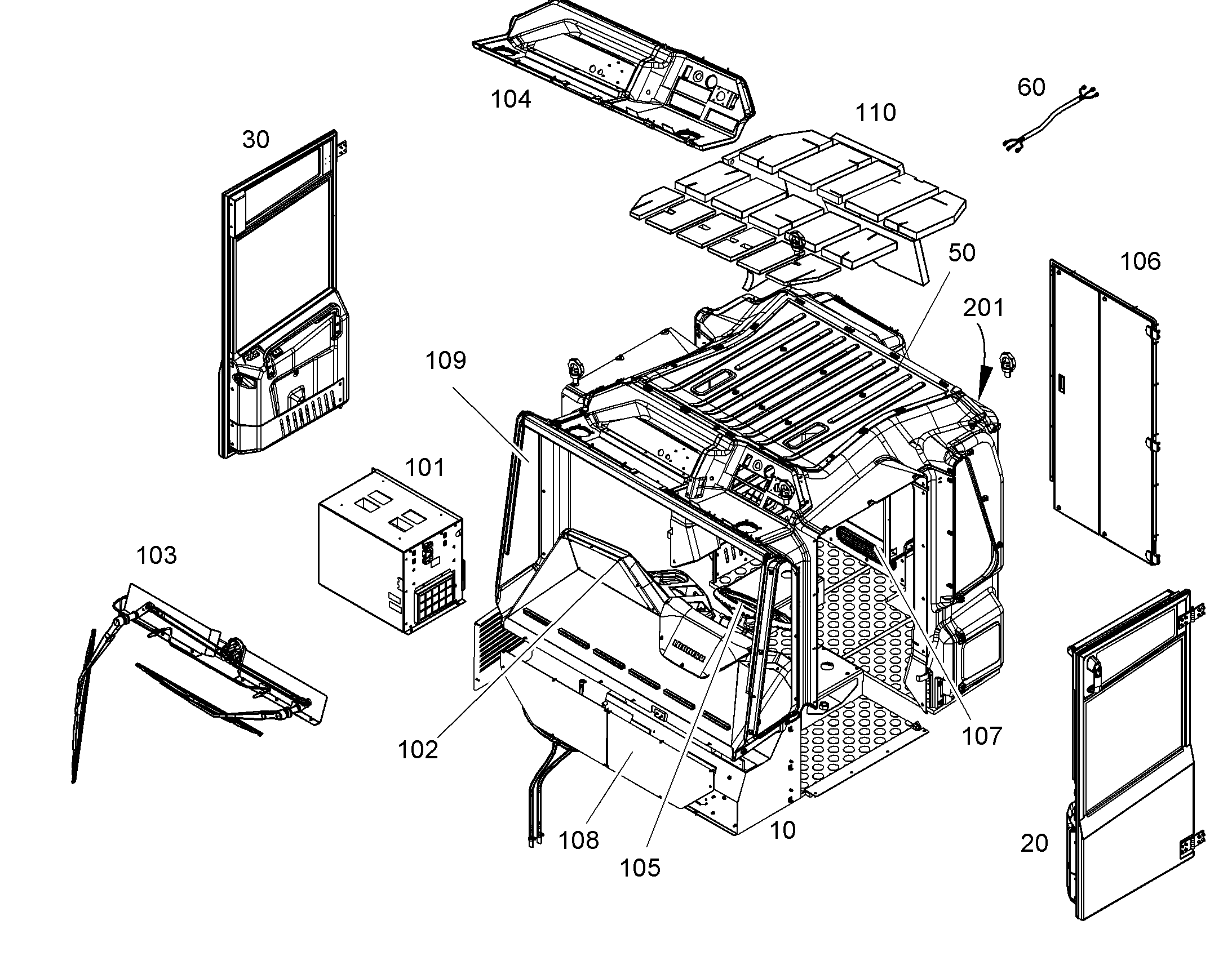 ПУЛЬТ УПРАВЛЕНИЯ 12248487 LIEBHERR