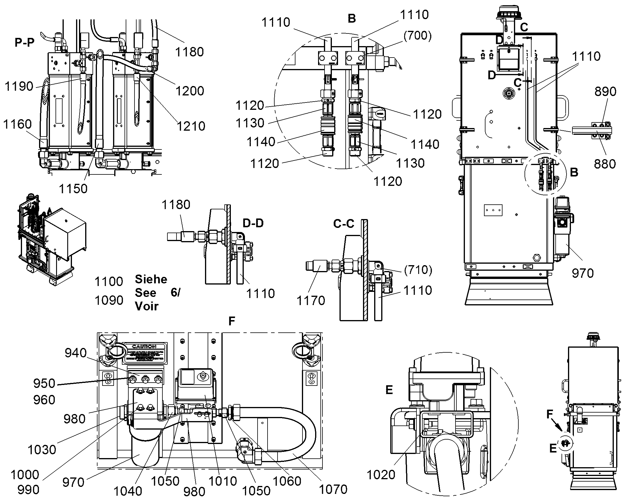 ЗАТВОР 12249355 LIEBHERR