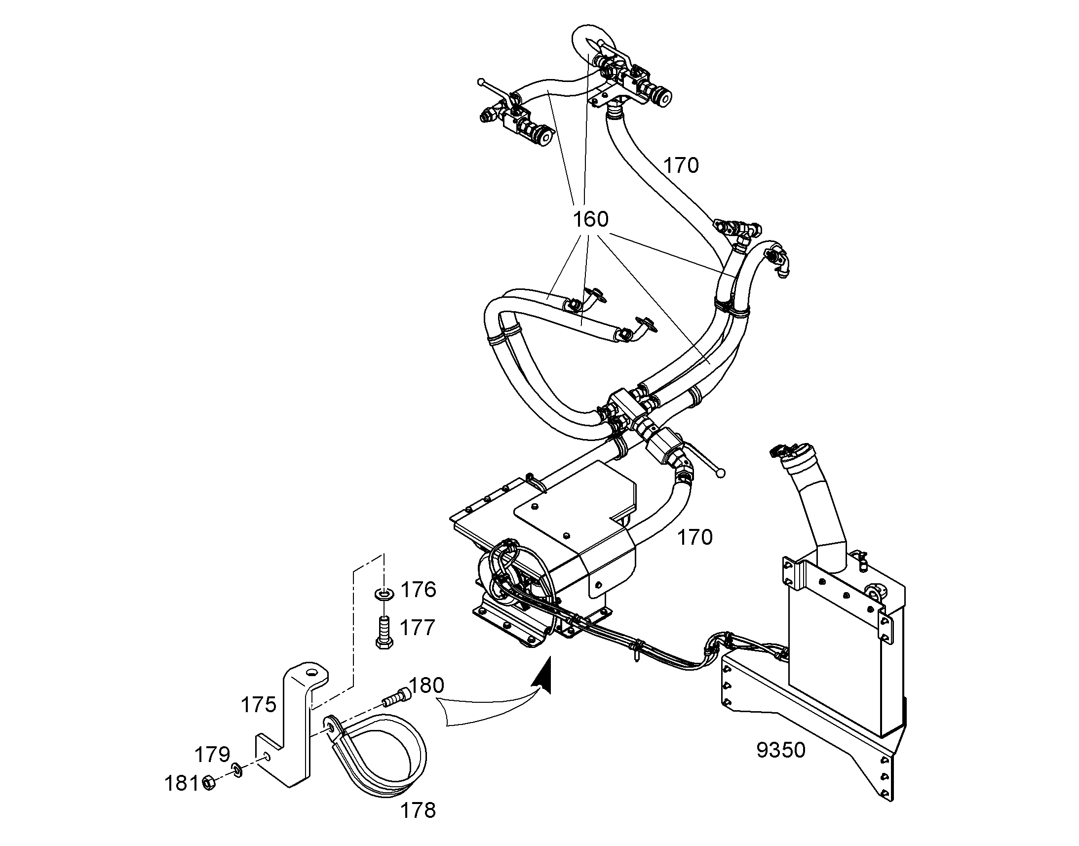 СИСТЕМA ПИТAНИЯ F.VORWAERMUNG 11853537 LIEBHERR