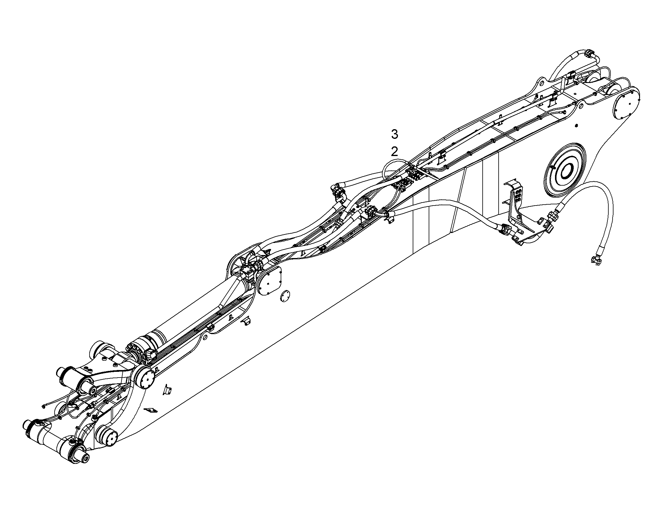 СТОПОРНАЯ ТЯГА TELEFLEX 12183984 LIEBHERR