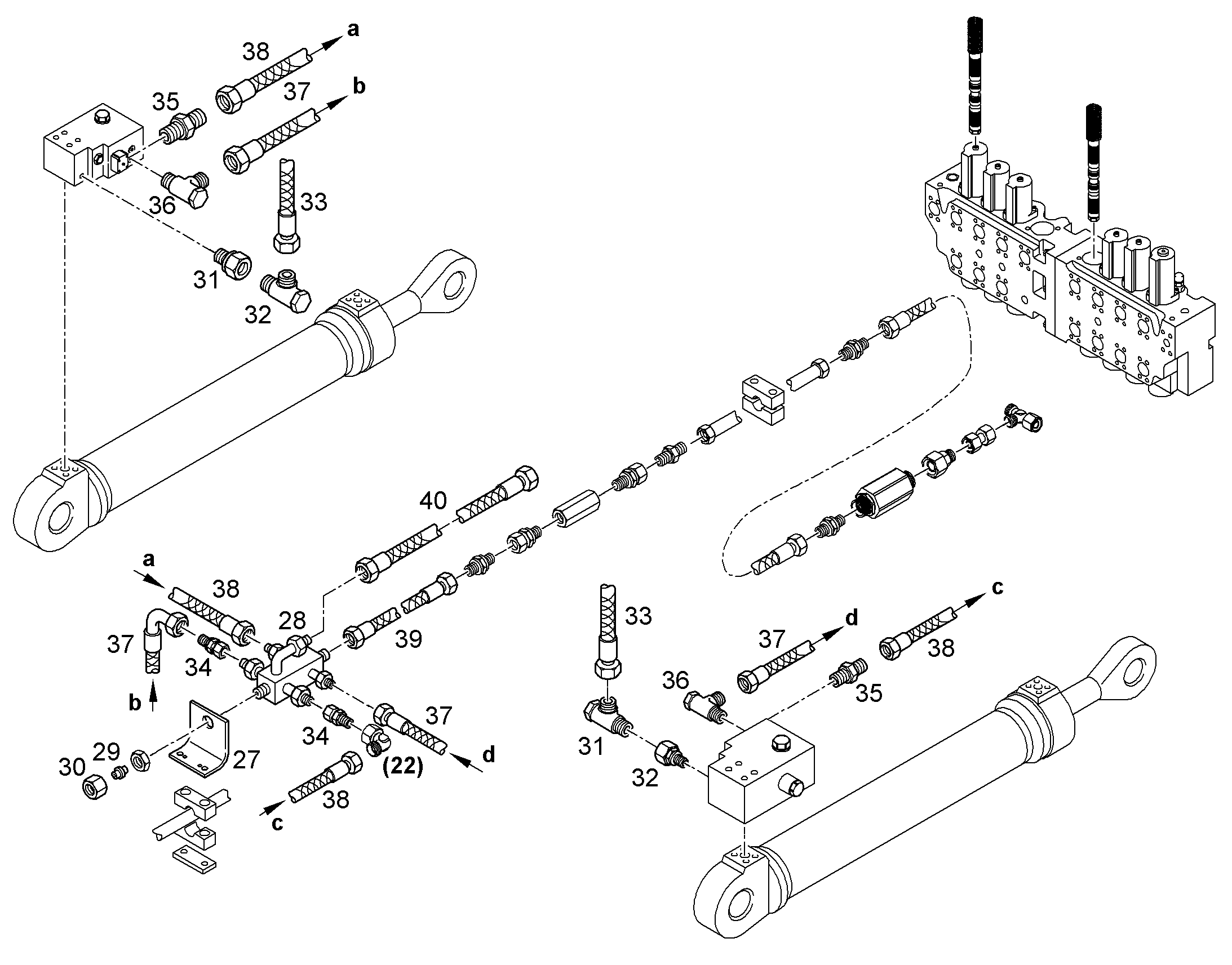 ШЛАНГ 12X8200 10423979 LIEBHERR