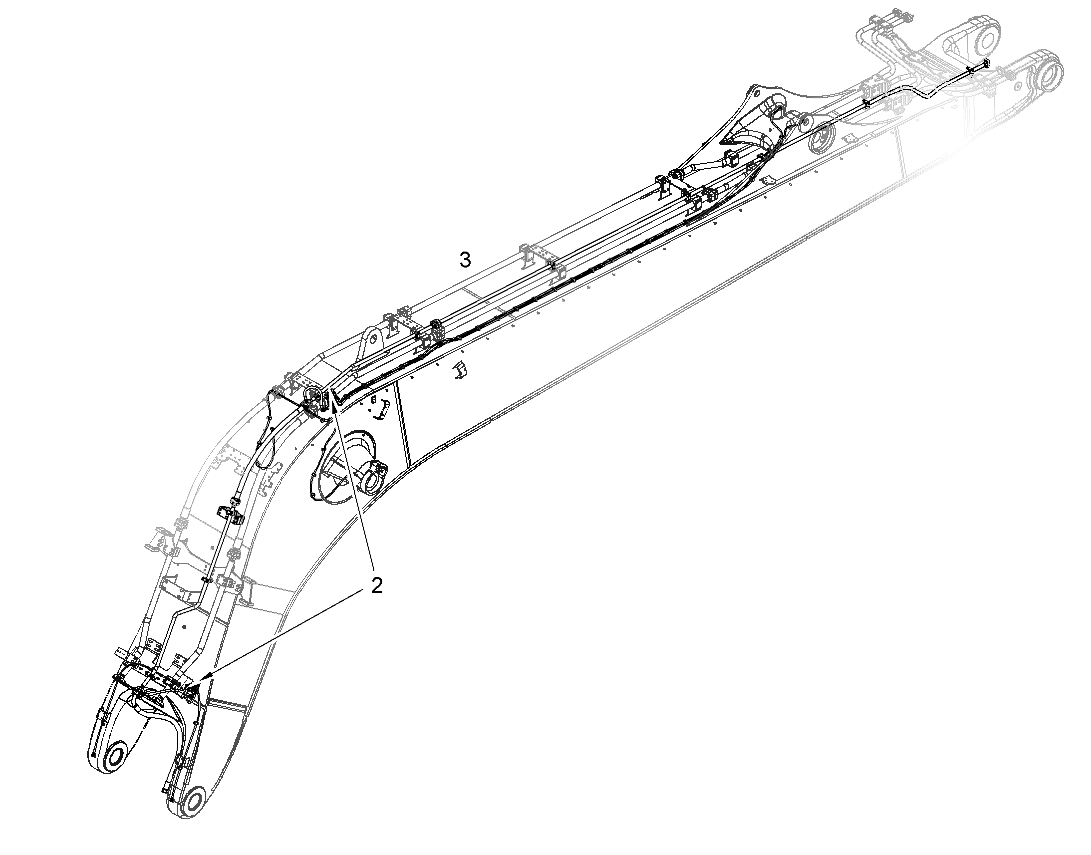 СТОПОРНАЯ ТЯГА TELEFLEX 12184066 LIEBHERR