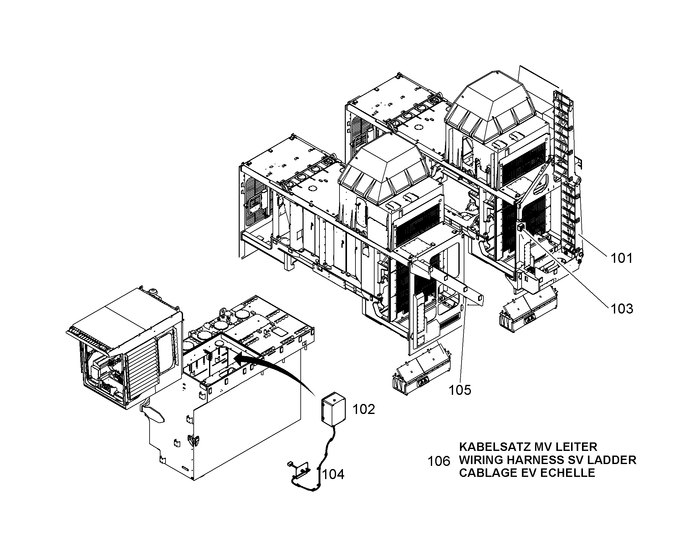КАБ.КОМ.БЕСК.ВЫКЛ.НА БЫСТР.АД. 10828630 LIEBHERR