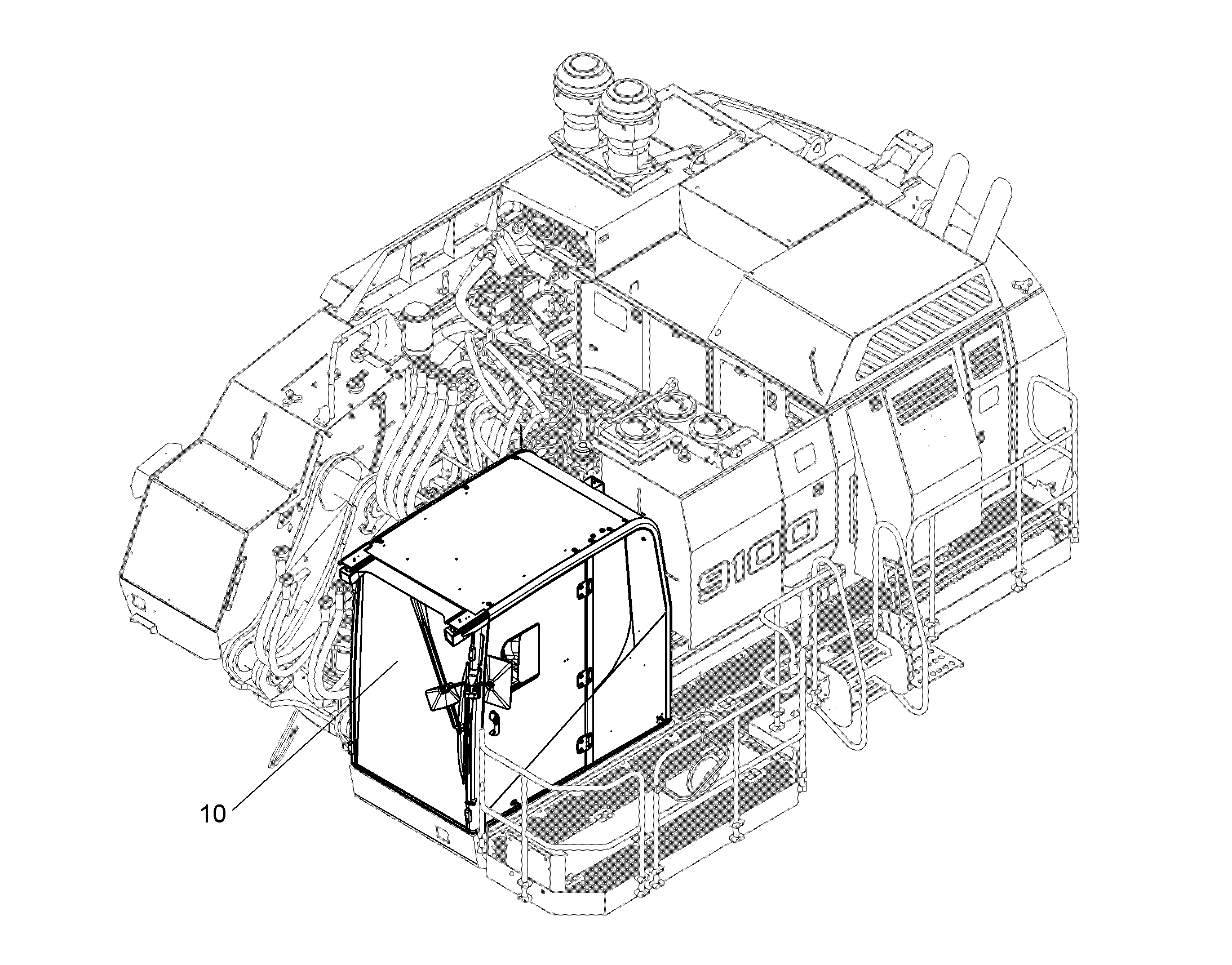 ДОПОЛНИТЕЛЬНОЕ ОТОПЛЕНИЕ R9100 LMB 12183060 LIEBHERR