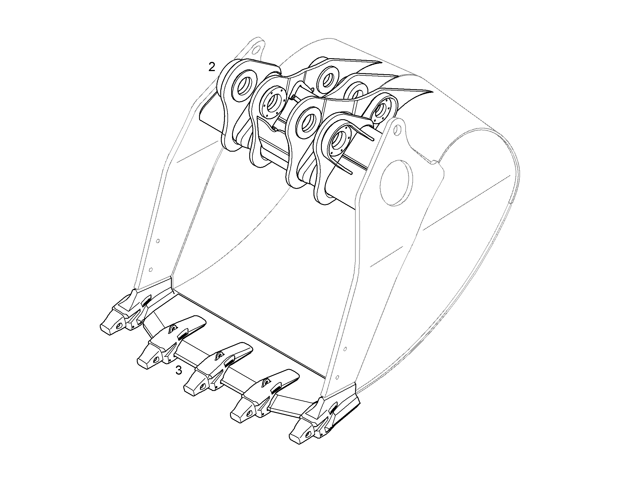 ЗАБРАЛО КОВША 12187199 LIEBHERR