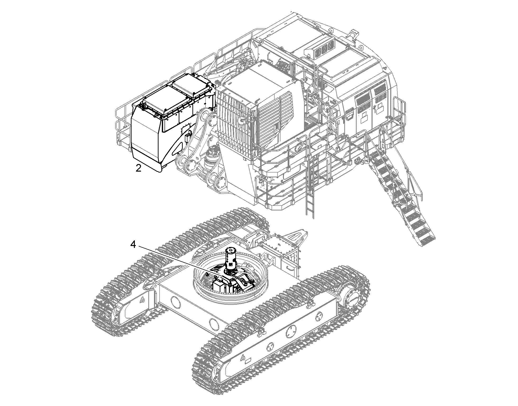 СИЛОВОЙ ШКАФ (В СБОРЕ) 12189778 LIEBHERR