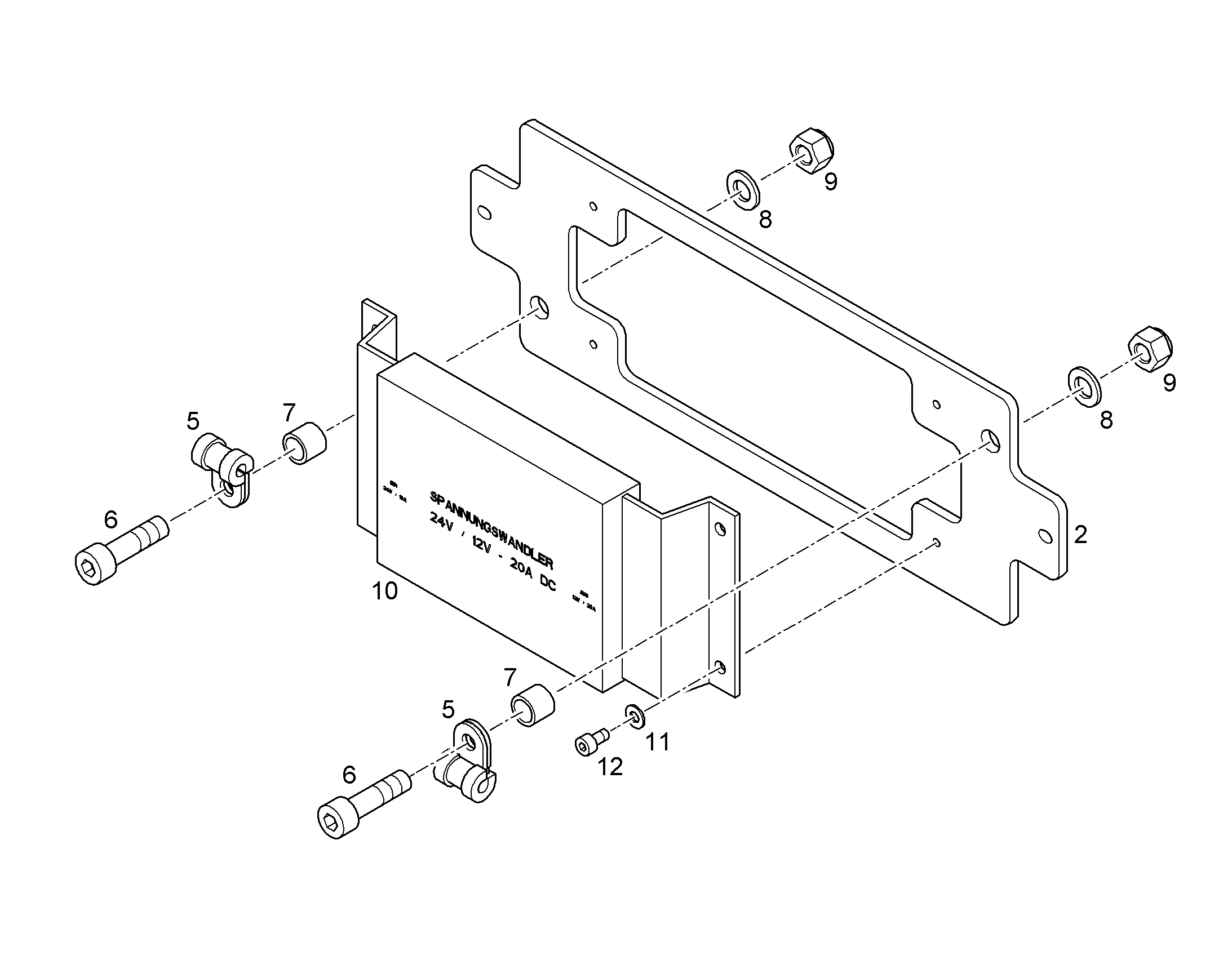 ГИЛЬЗА РАСПОРНАЯ 9X12X10 978015808 LIEBHERR