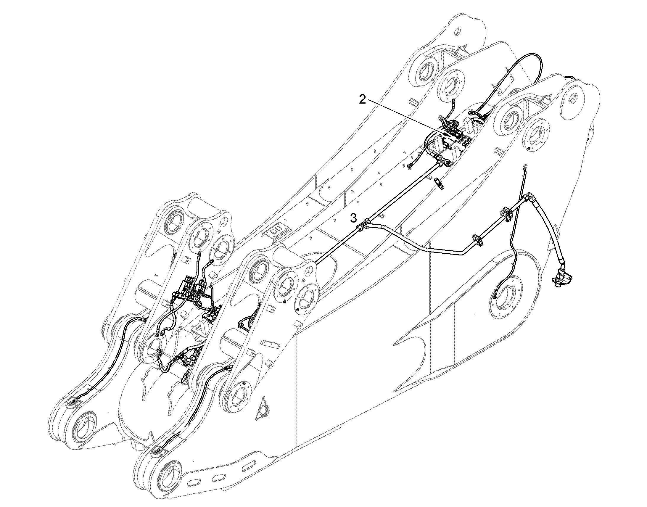 СТОПОРНАЯ ТЯГА TELEFLEX 11851103 LIEBHERR
