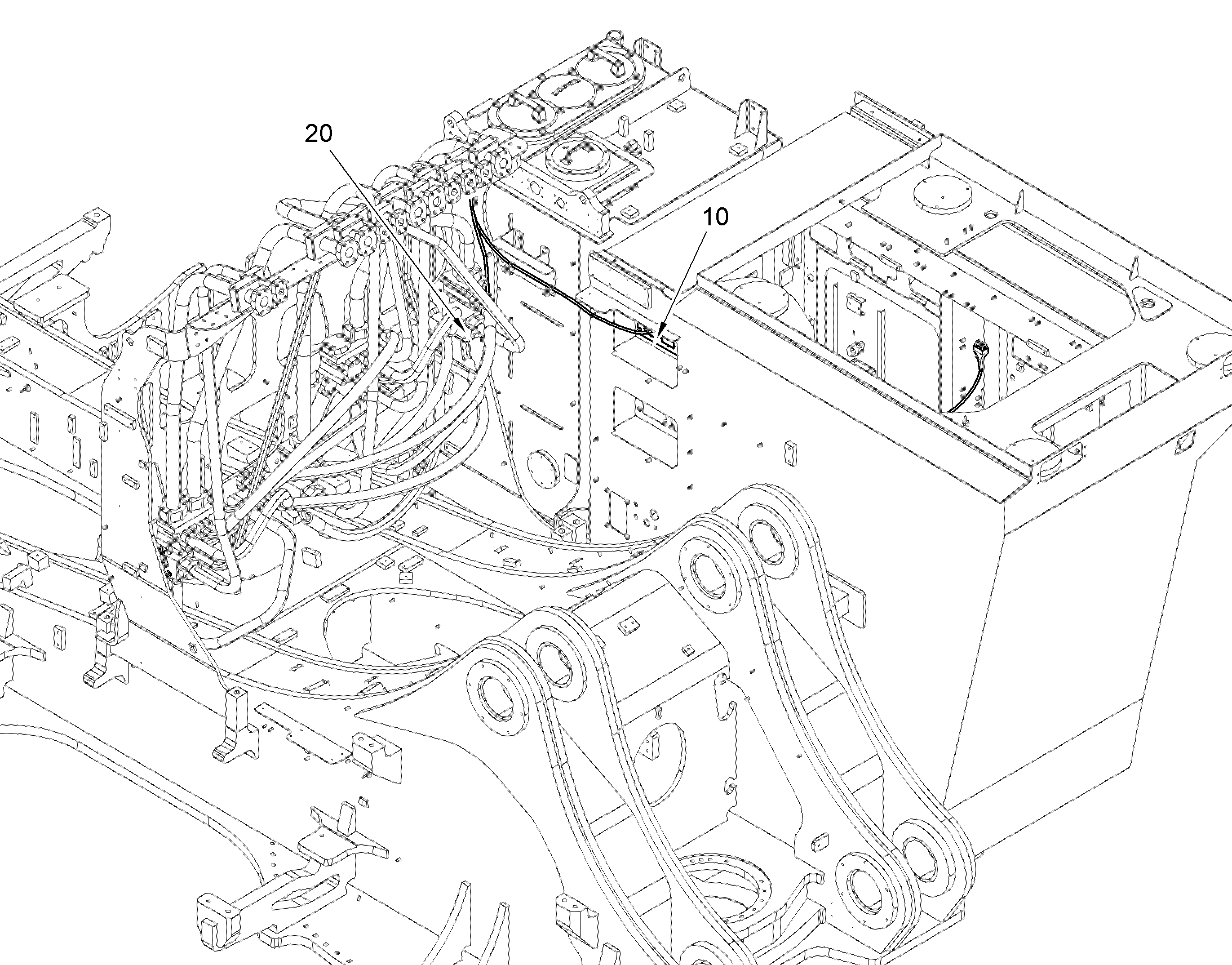 ГИДРАВЛИЧЕСКАЯ СИСТЕМА 11859108 LIEBHERR