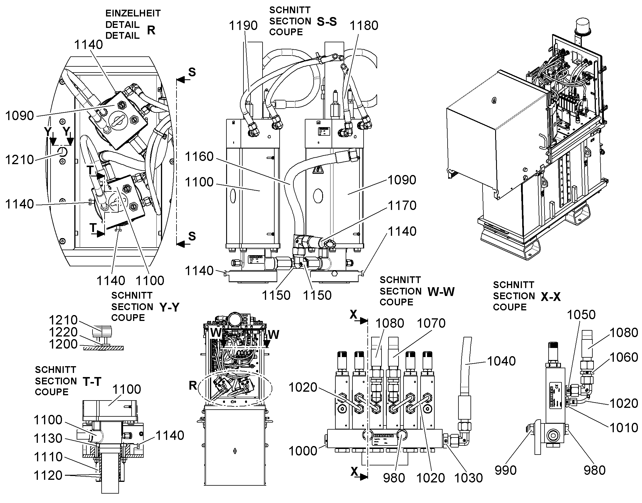 СОЕДИНЕНИЕ РЕЗЬБОВОЕ GE 6L G1/4A 10326103 LIEBHERR