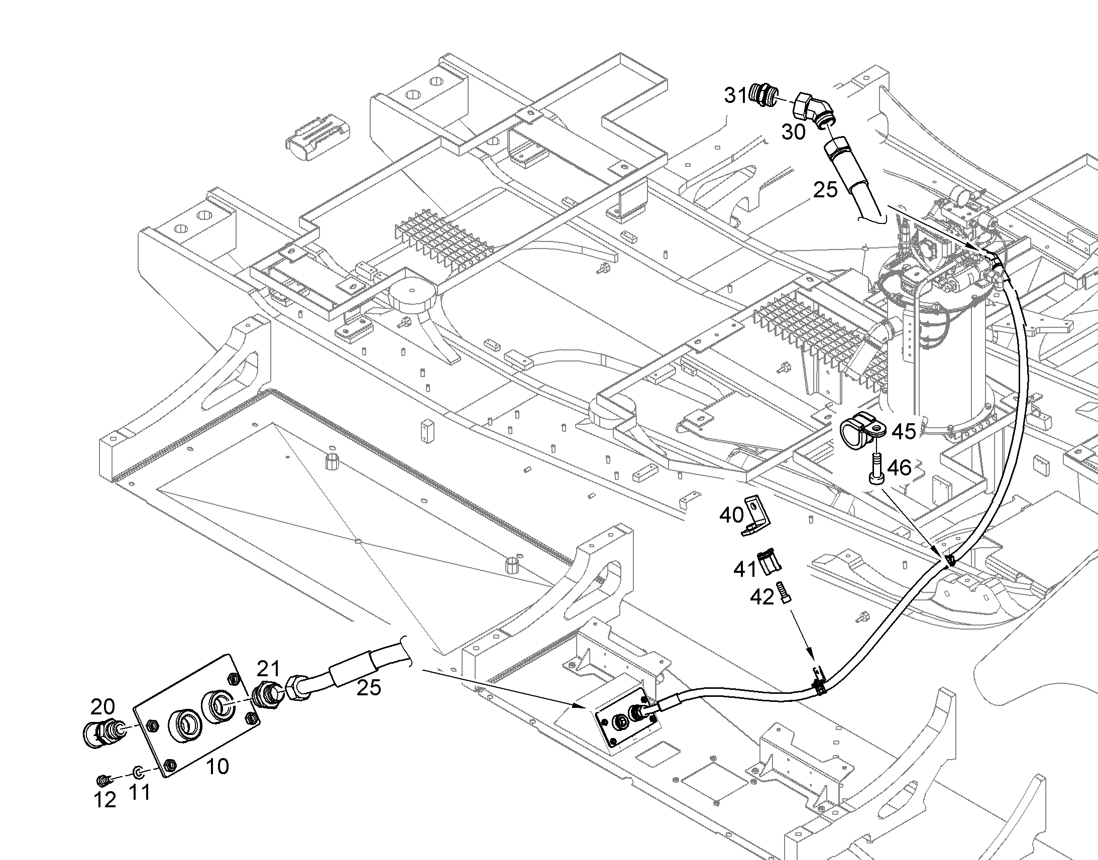 СОЕДИНЕНИЕ РЕЗЬБОВОЕ EV 22L 10295178 LIEBHERR