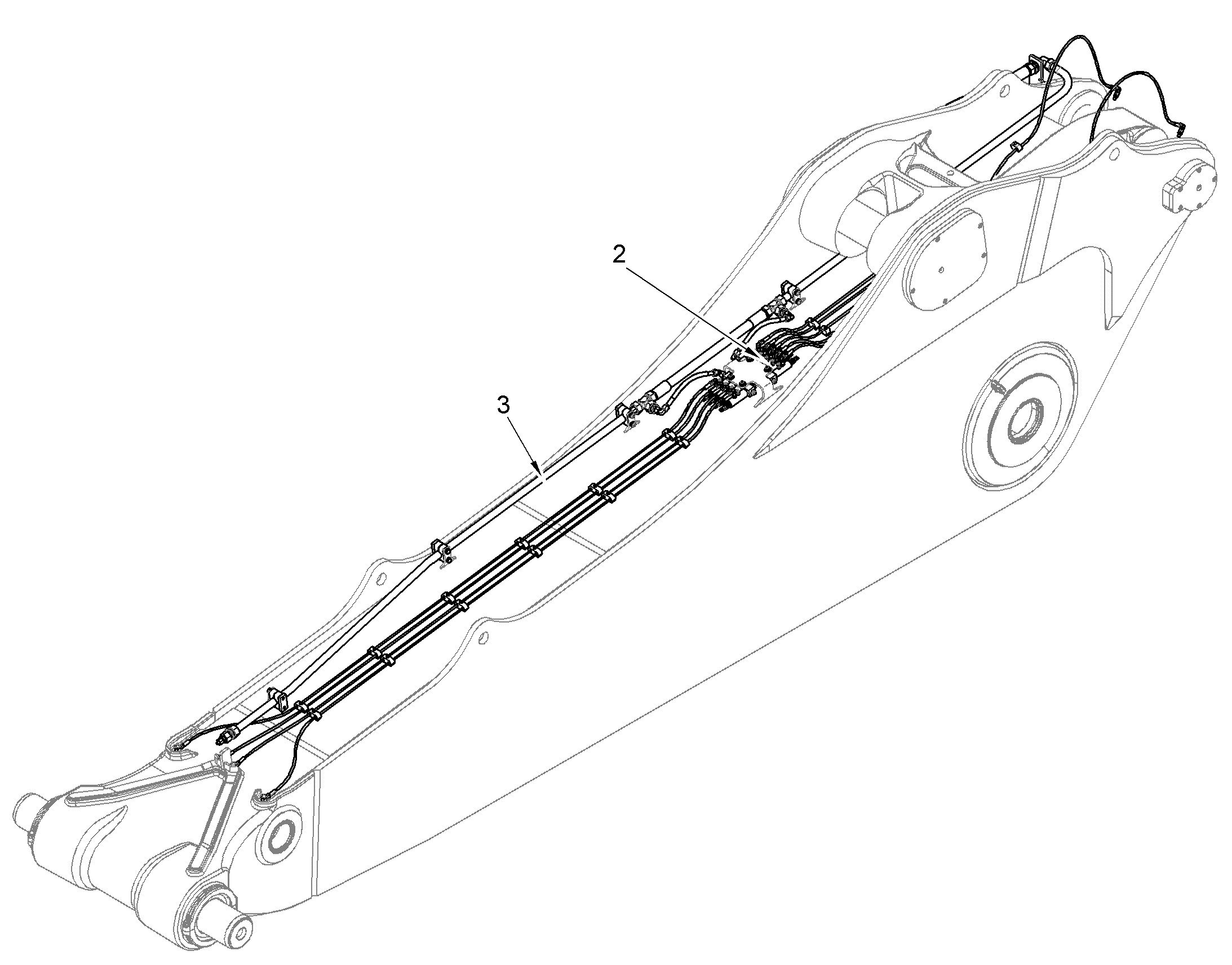 СТОПОРНАЯ ТЯГА TELEFLEX 12182434 LIEBHERR