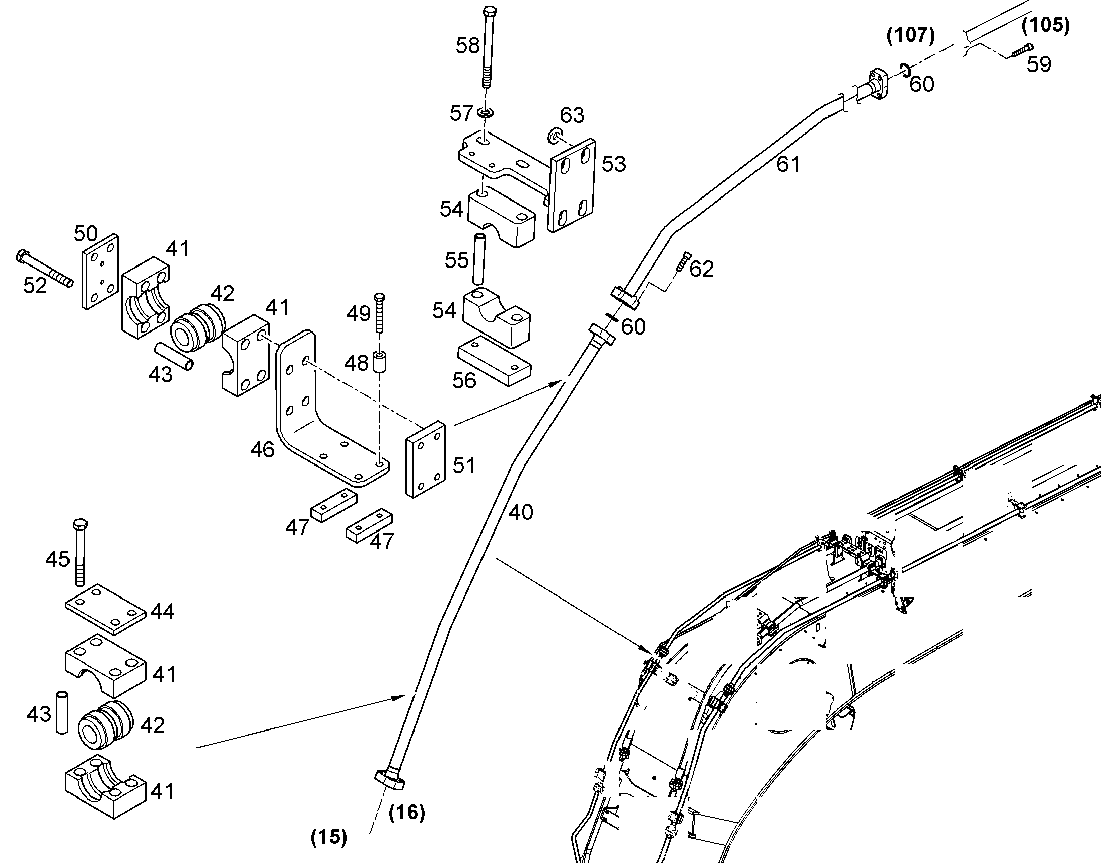 ПЛАНКА ОПОРНАЯ 11859657 LIEBHERR