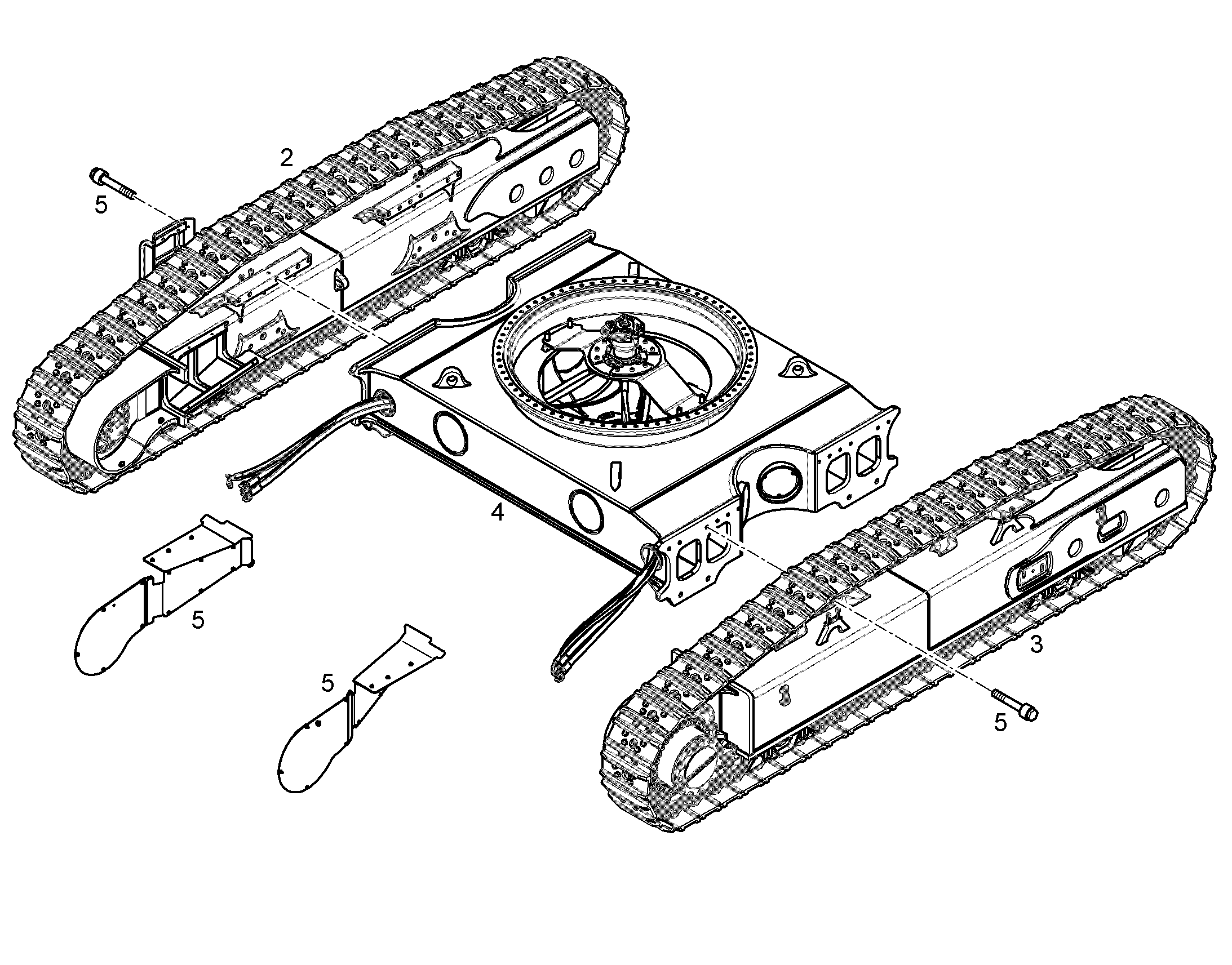 СРЕДНЯЯ ЧАСТЬ УСИЛЕННАЯ 11858654 LIEBHERR