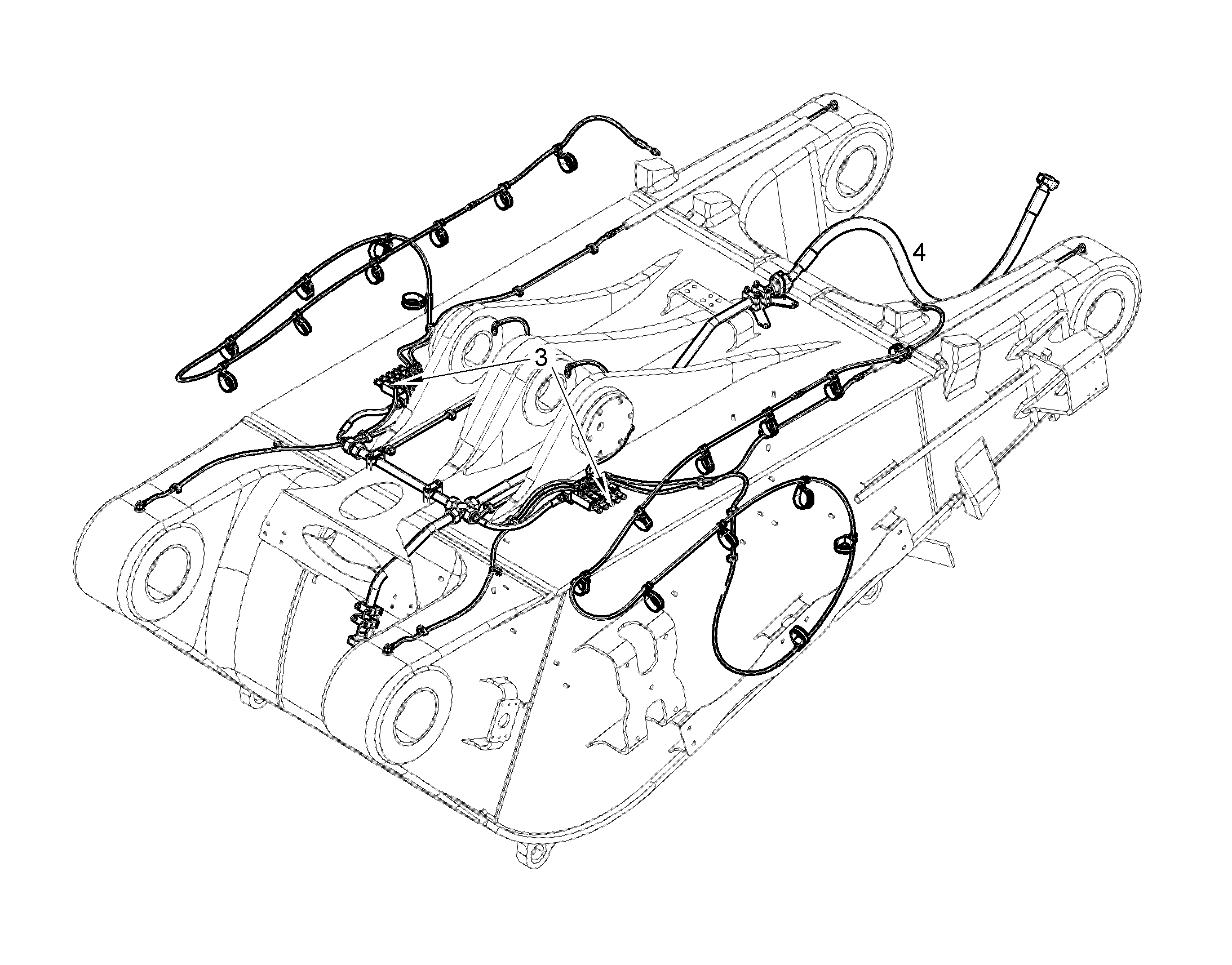 СТОПОРНАЯ ТЯГА TELEFLEX 12188205 LIEBHERR
