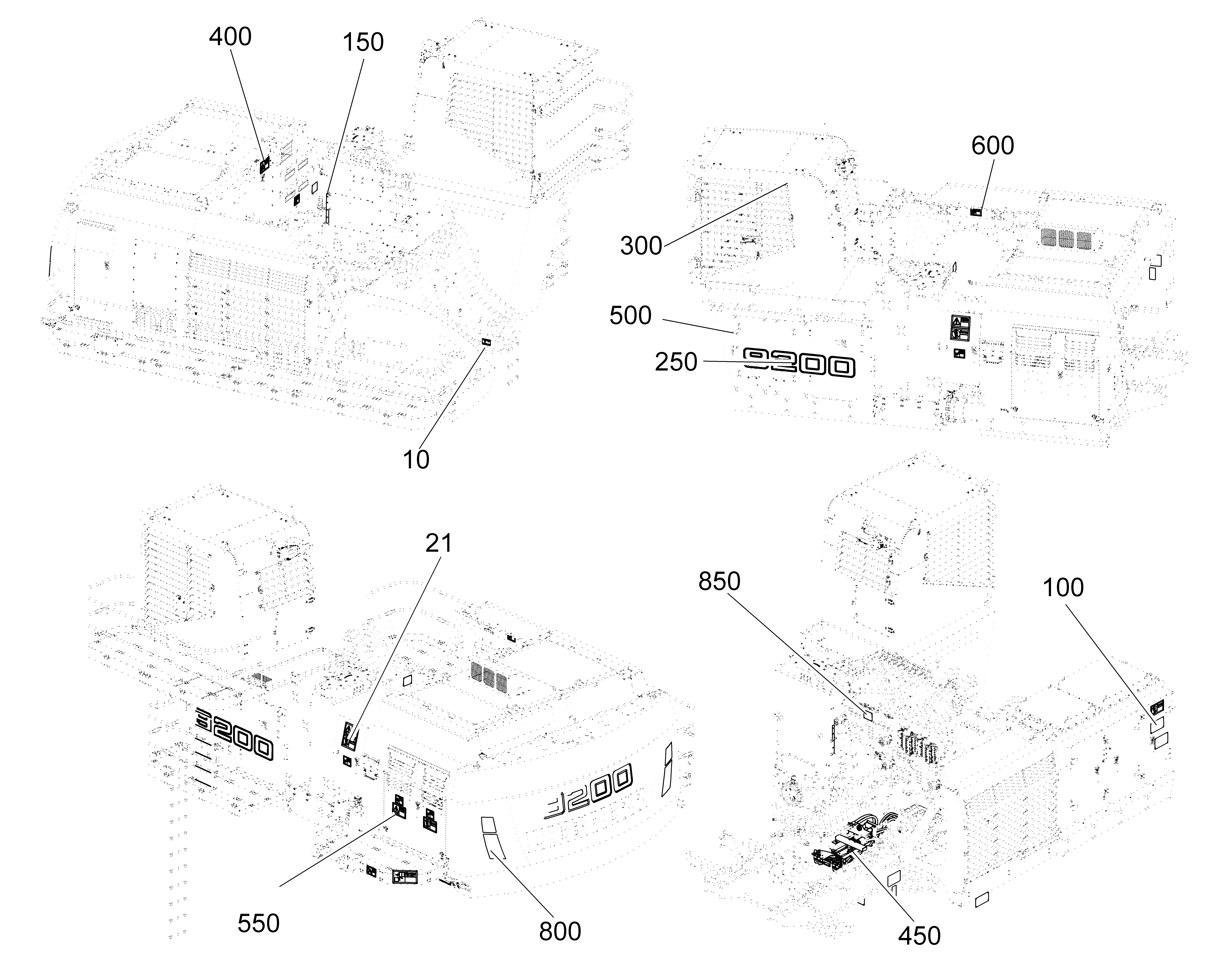 ТАБЛИЧКИ НИЖНЯЯ ТЕЛЕЖКА 12185451 LIEBHERR