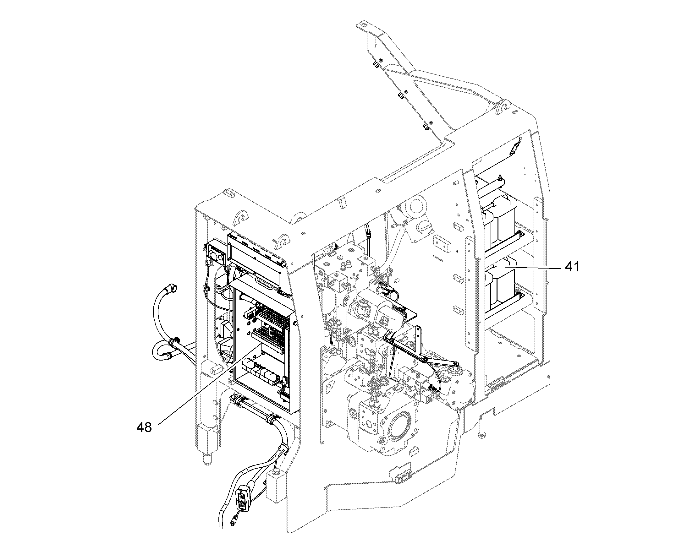 ЭЛЕКТРИЧЕСКАЯ УСТ.АККУМУЛЯТОРА 12185901 LIEBHERR