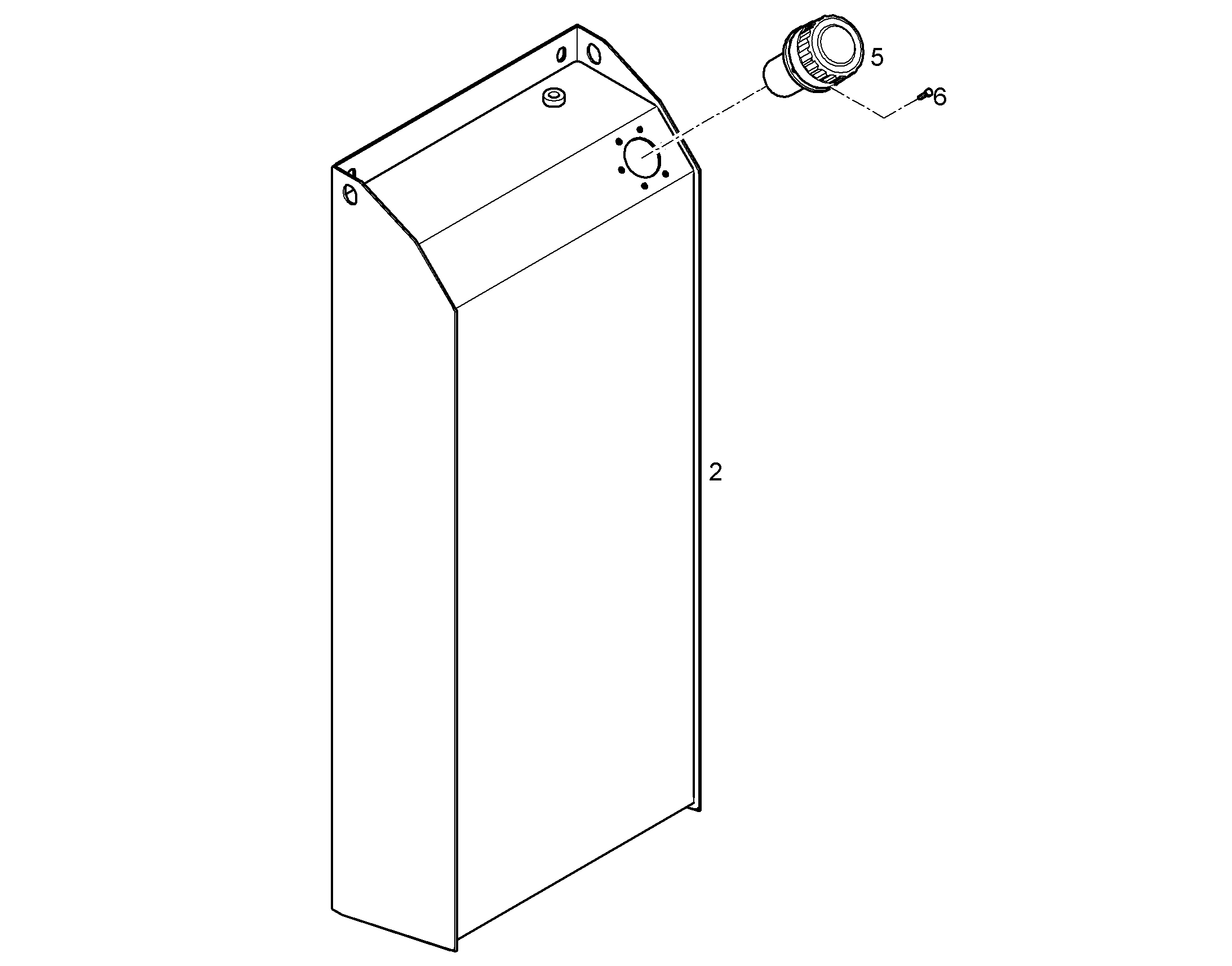 WINDSCHIELD WASHER TANK 11857928 LIEBHERR