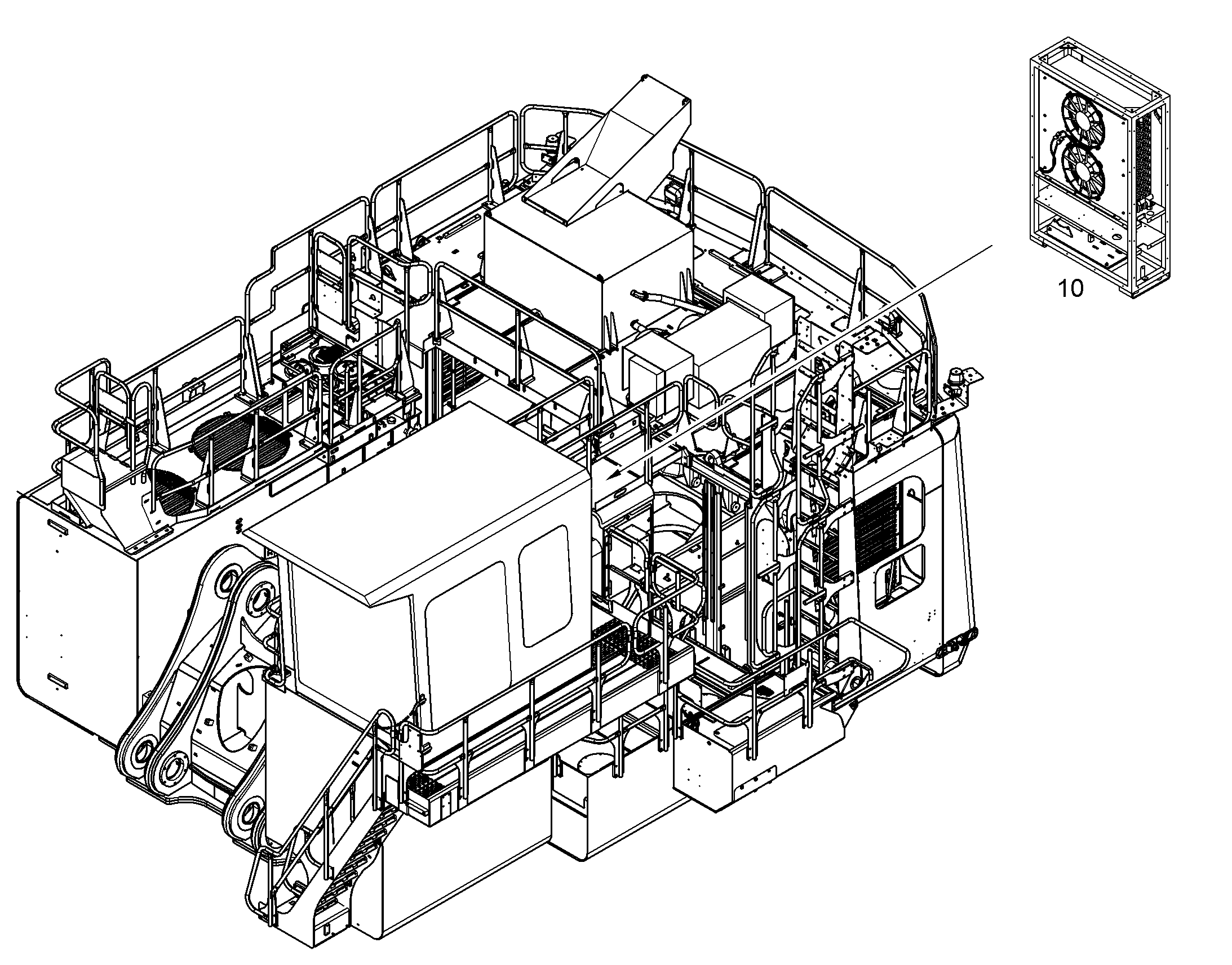 ДООБОРУДОВАНИЕ ДВ. КОНДИЦИОНЕР 11856755 LIEBHERR