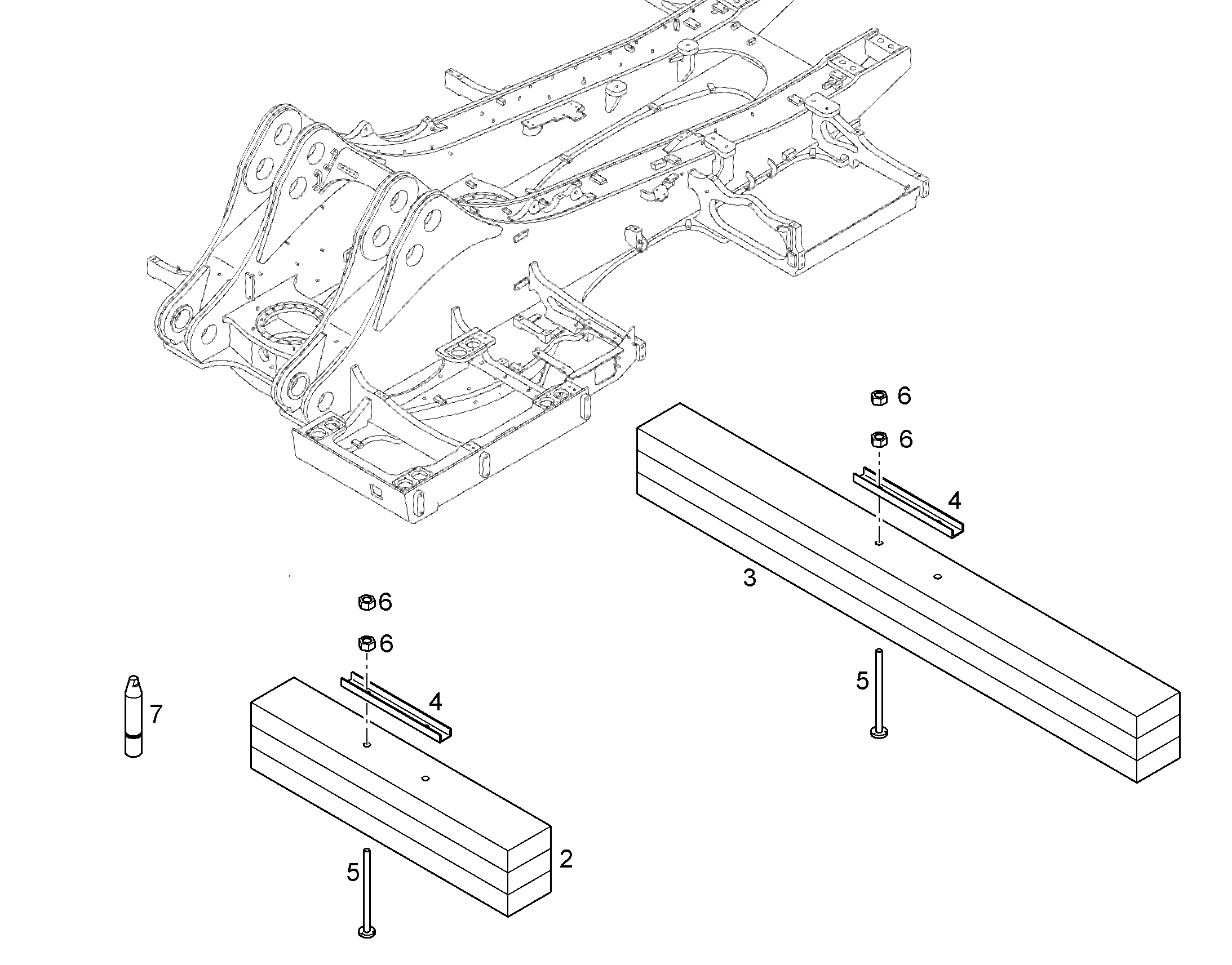 ПРОКЛАДКА 250 X 300 X 3500 11858365 LIEBHERR