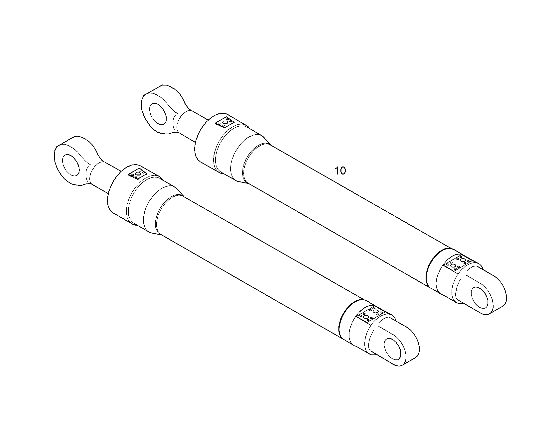 CYLINDER KIT 12191847 LIEBHERR