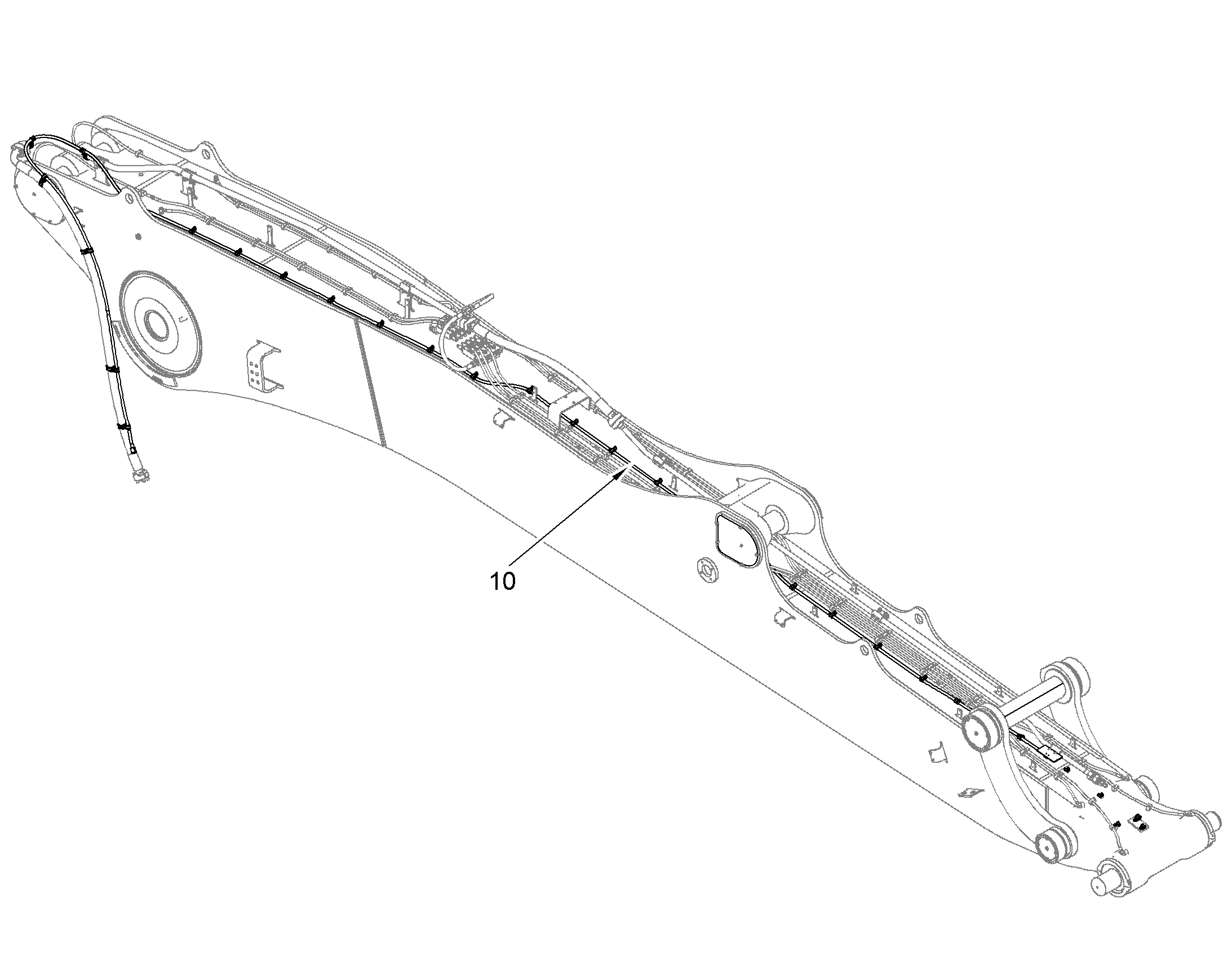 ЭЛЕКТРОУСТАНОВКА РУКОЯТИ SW130 12191712 LIEBHERR