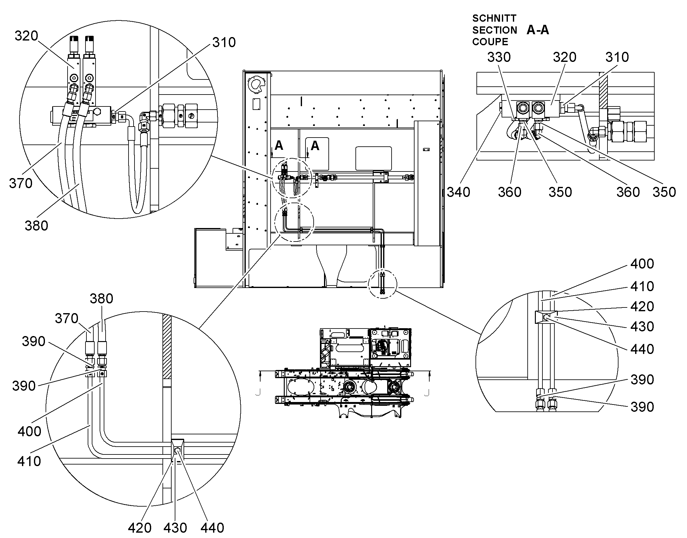 СКОБА ДЛЯ КРЕПЛЕНИЯ ТРУБЫ 12231125 LIEBHERR