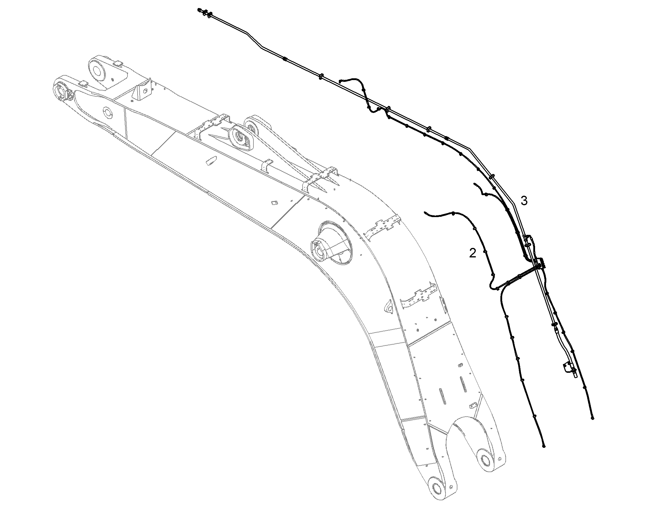 СТОПОРНАЯ ТЯГА TELEFLEX 12193417 LIEBHERR