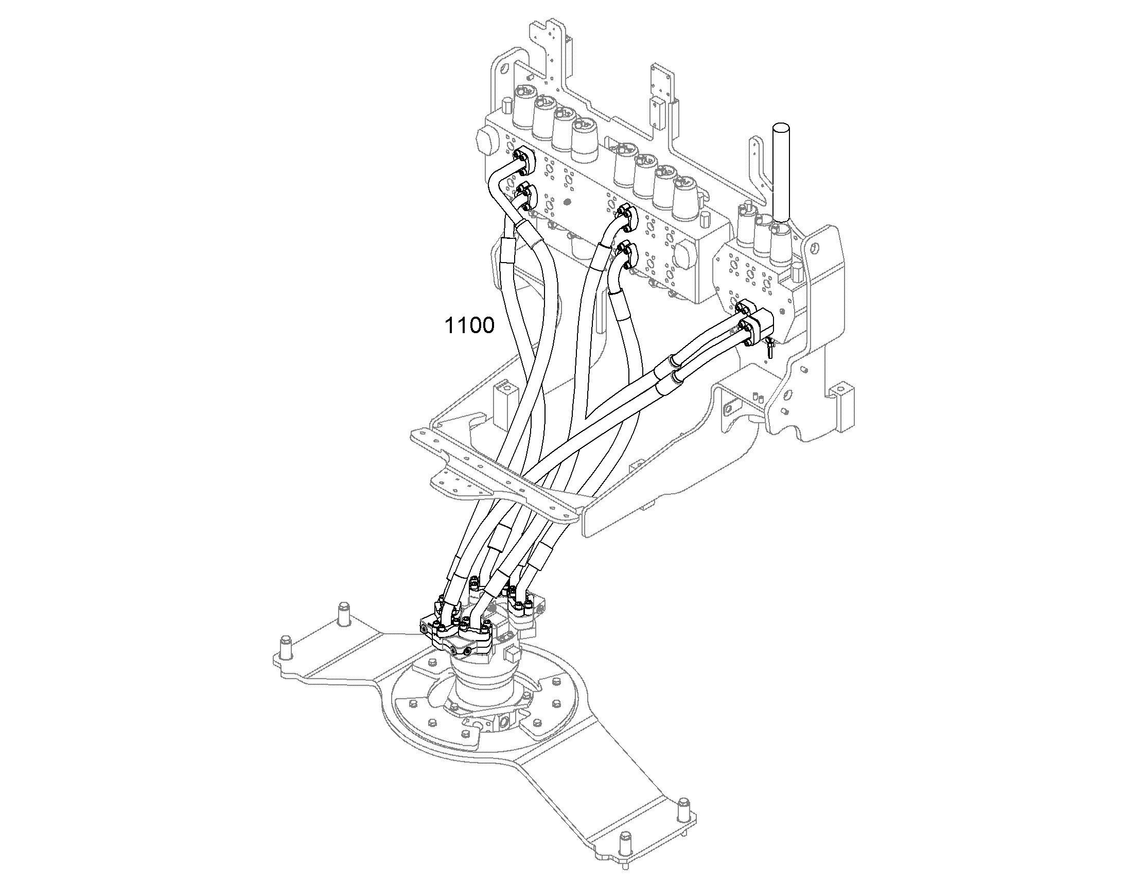 ДООБОРУДОВАНИЕ ШЛАНГ 12192901 LIEBHERR